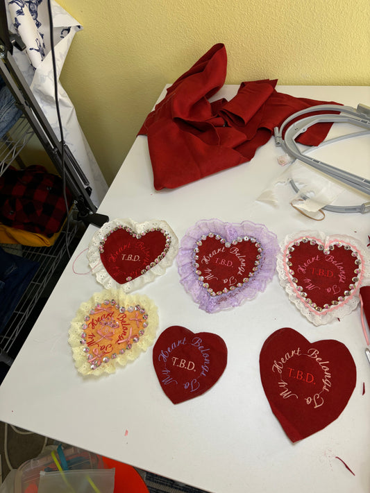 Behind the Valentines Pins