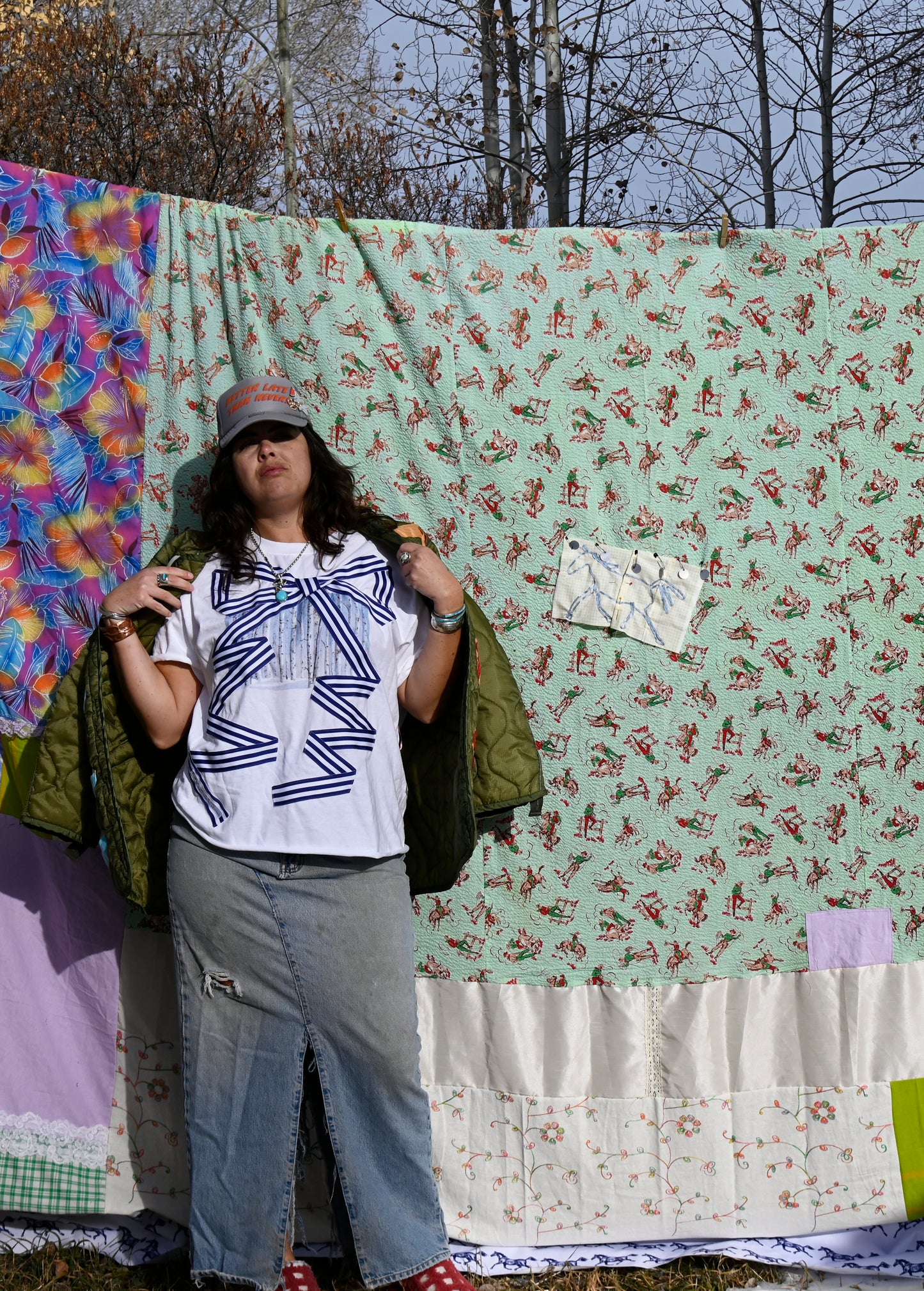 Aspen Meadow Bow Tee