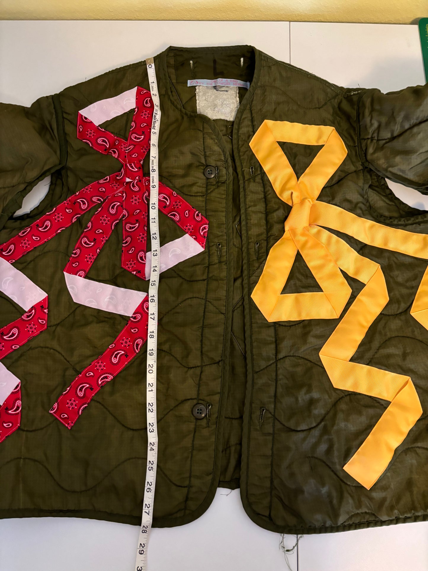 Gold Bandana w/ Pockets