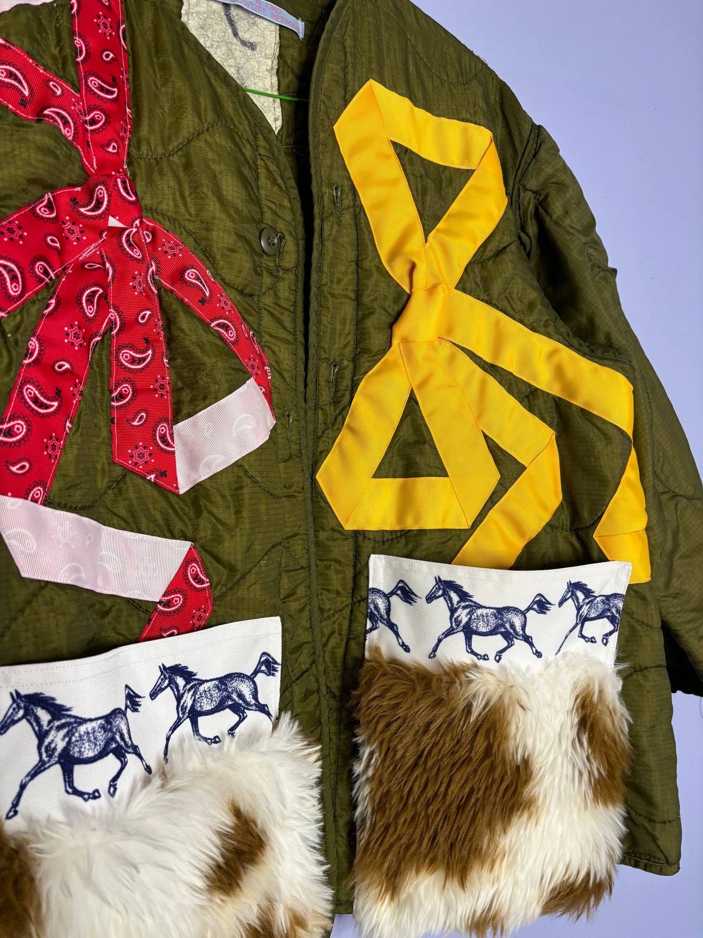 Gold Bandana w/ Pockets