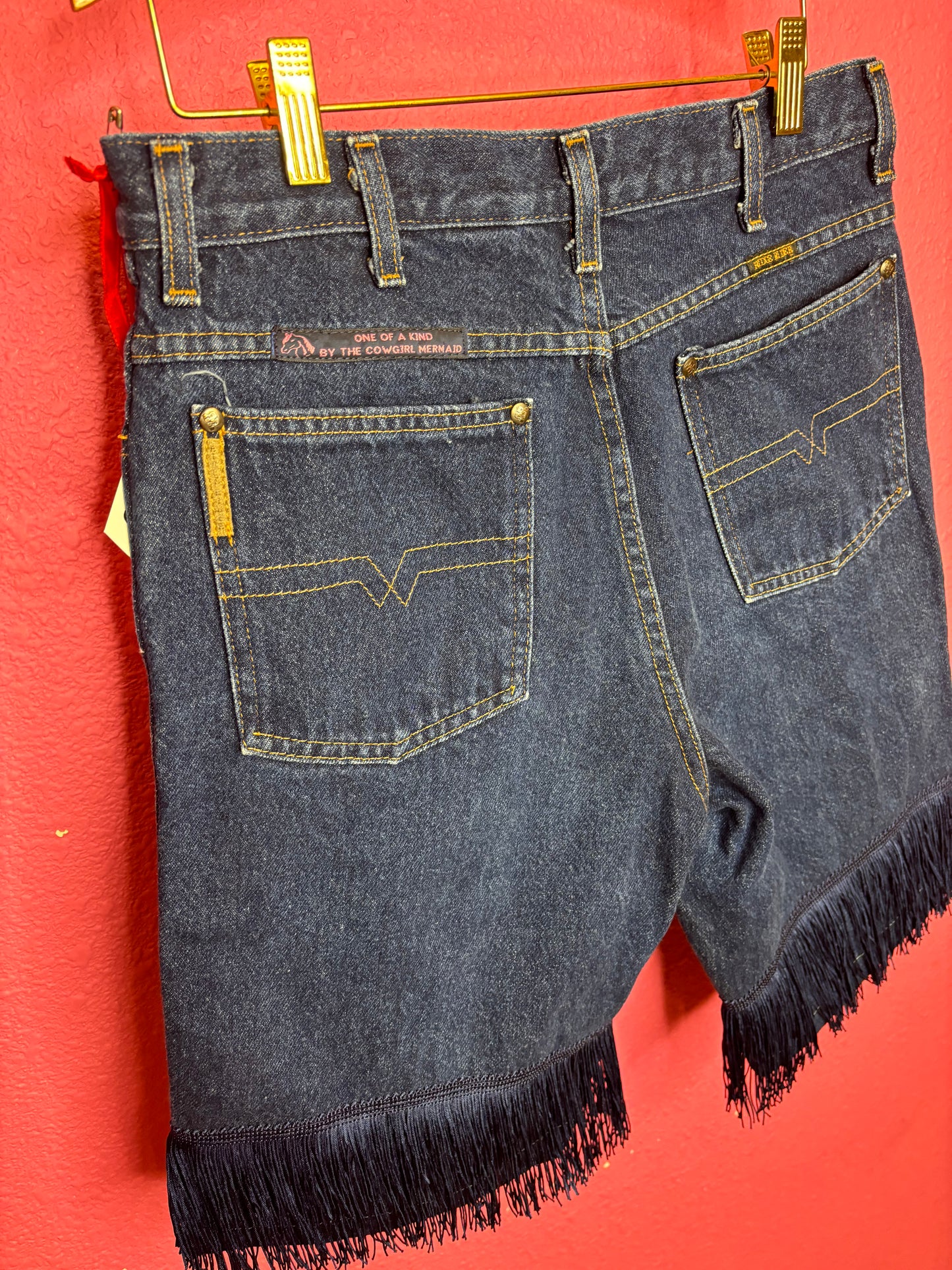 Indigo Navy Fringe