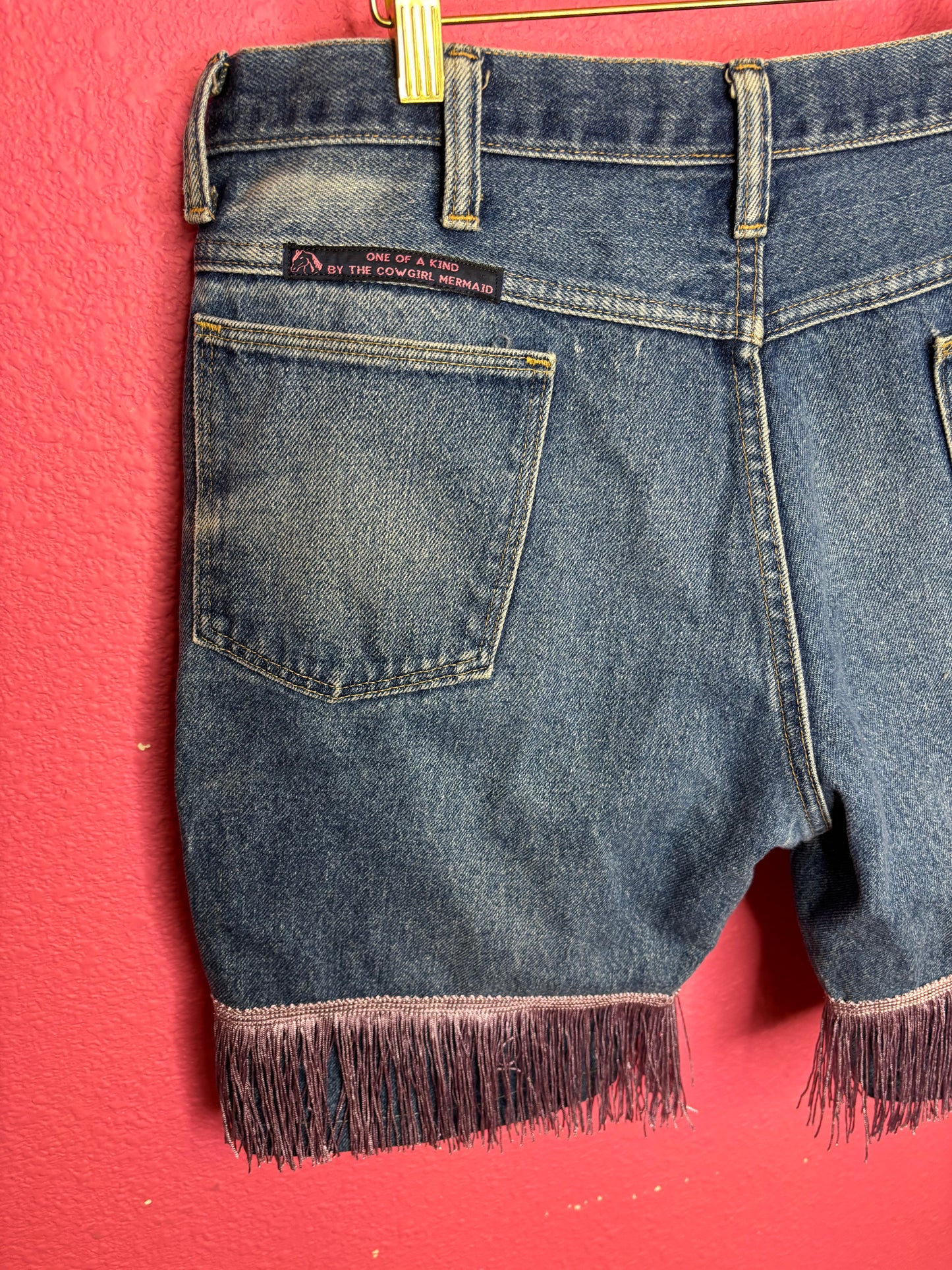 Mid Wash Lavender Fringe