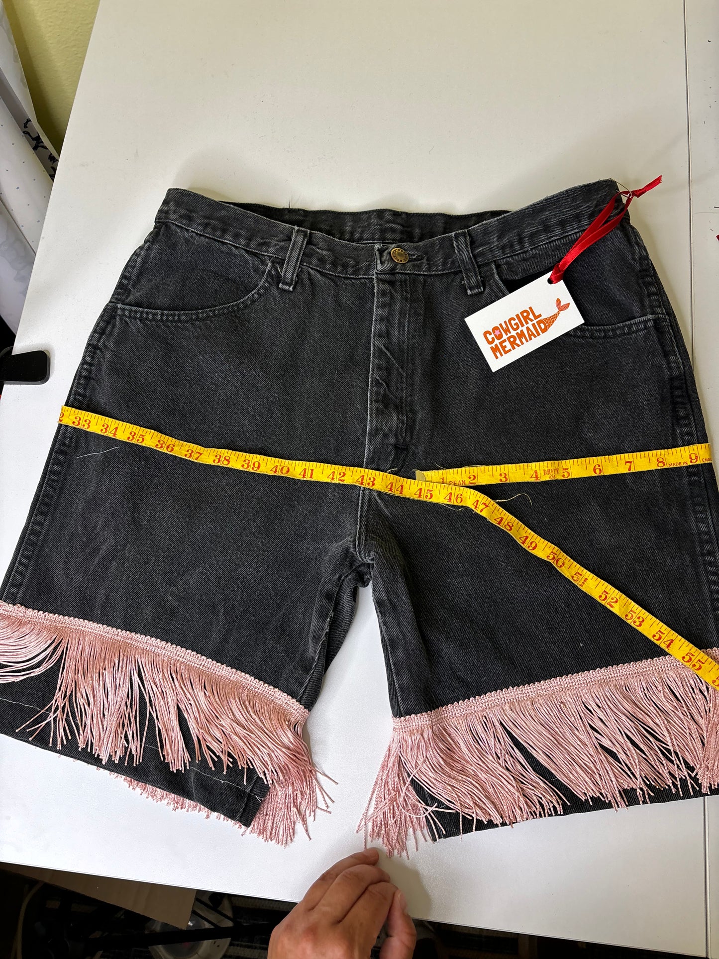 Black Pink Fringe