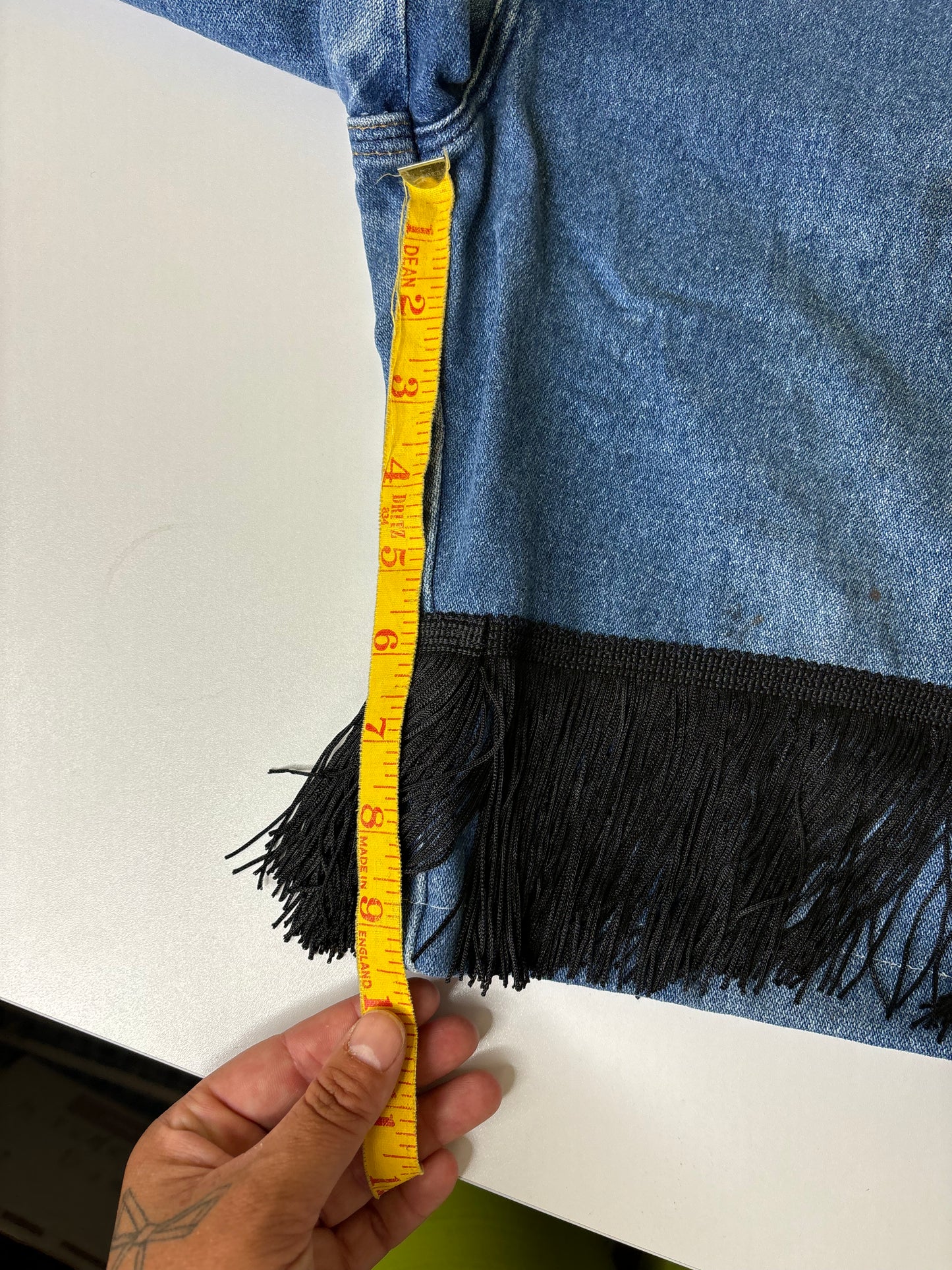 Classic Blues Navy Fringe