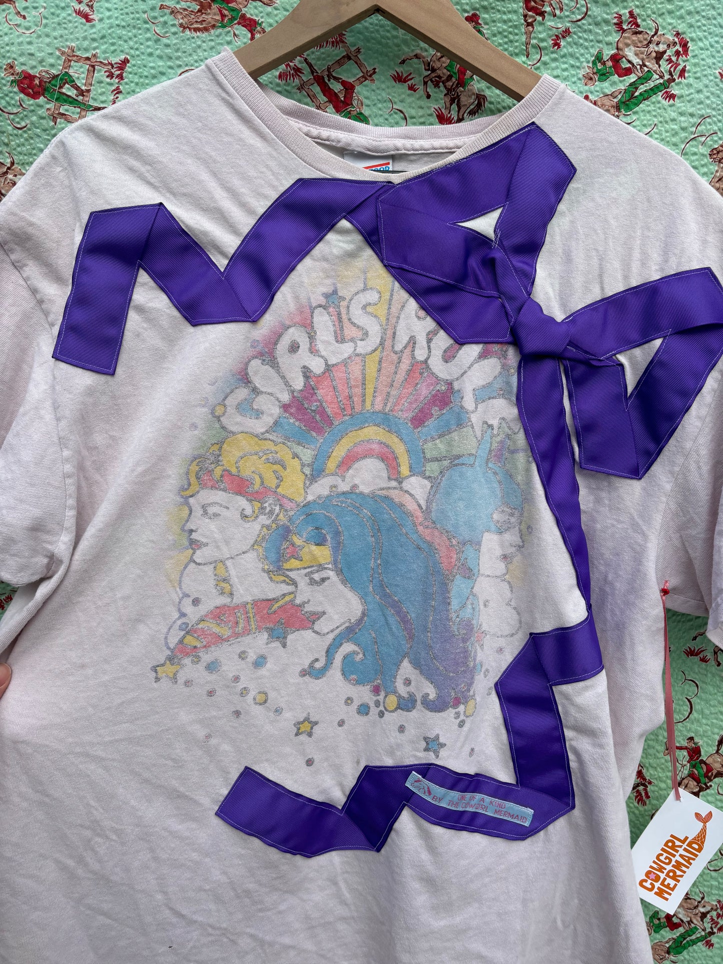 Girls Rule Bow Tee