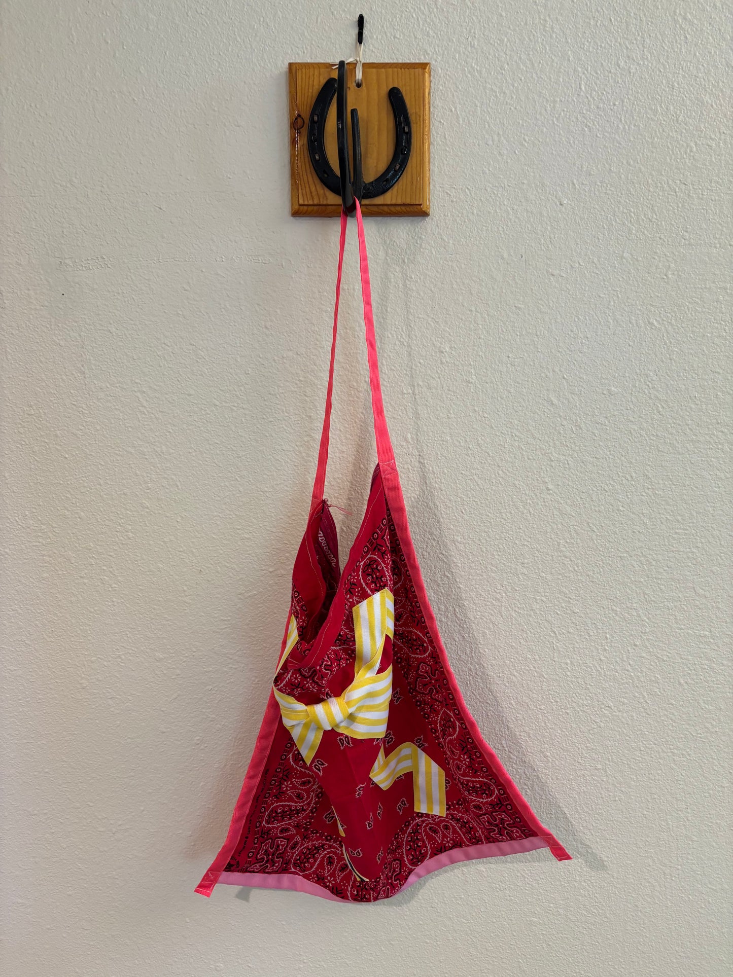Bow Bandana Bag Red