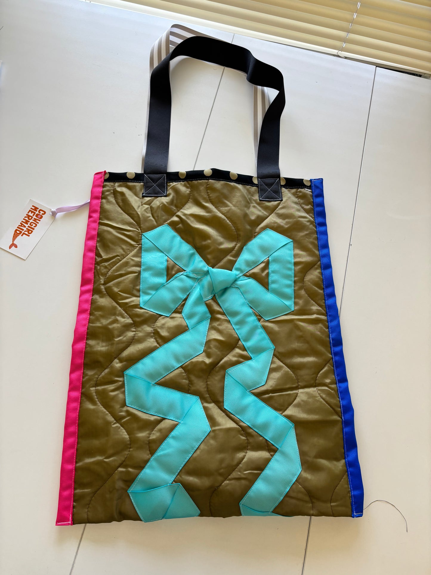 Bow Army Blanket Bag