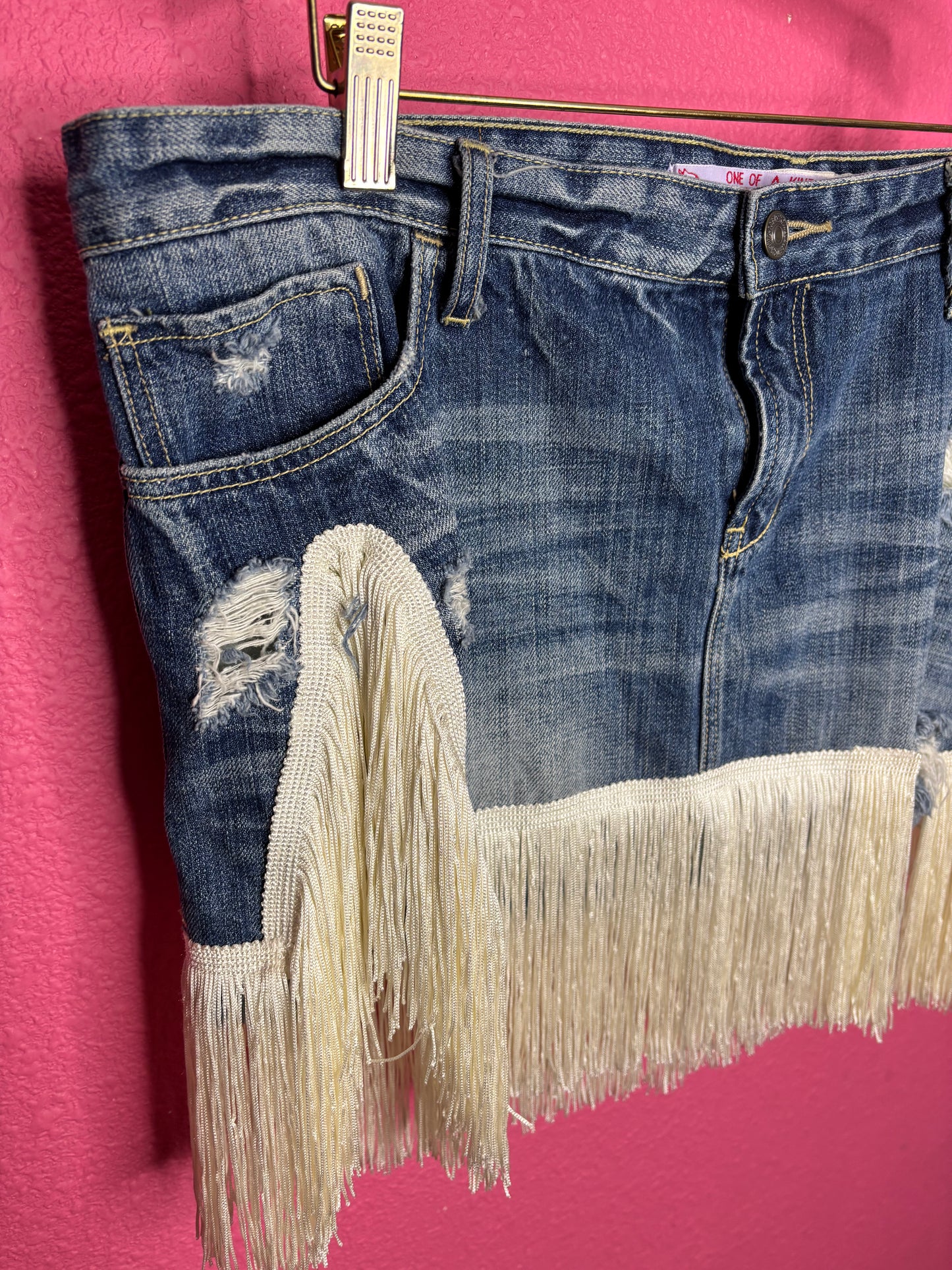 Mini Fringe Skirt