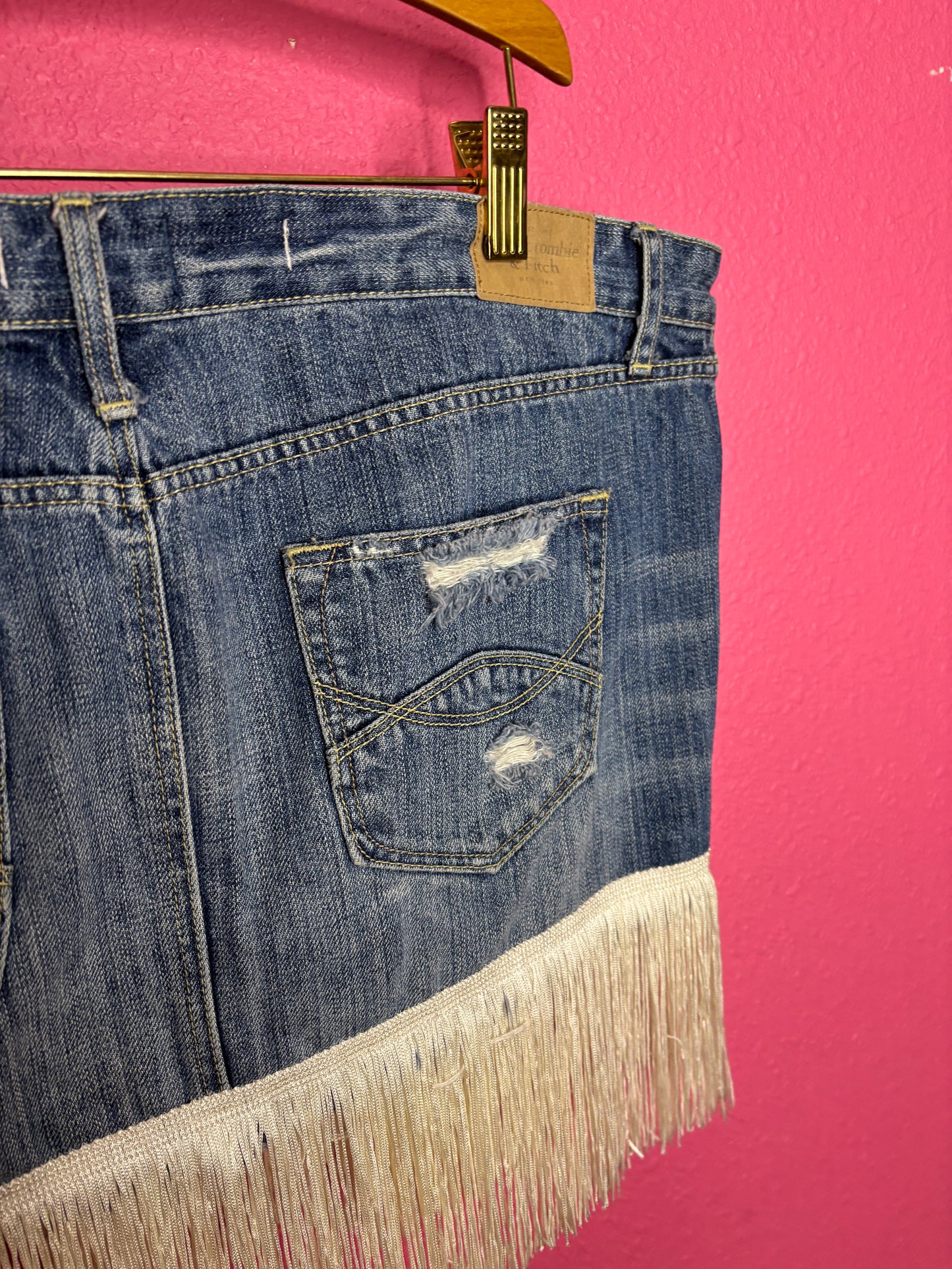 Mini Fringe Skirt