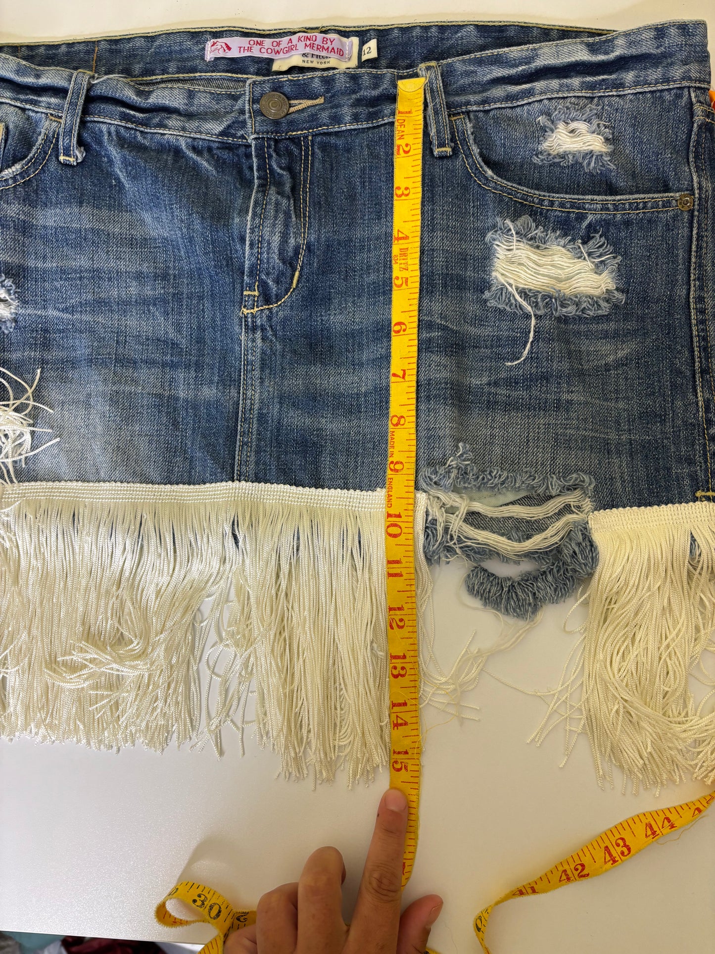 Mini Fringe Skirt