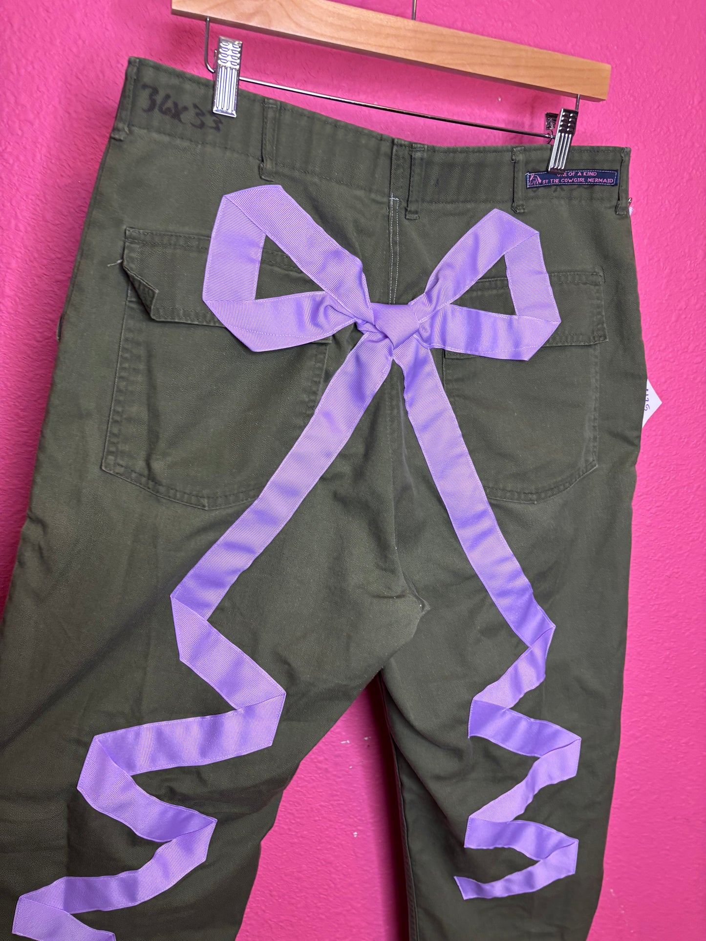 Bow Army Trousers