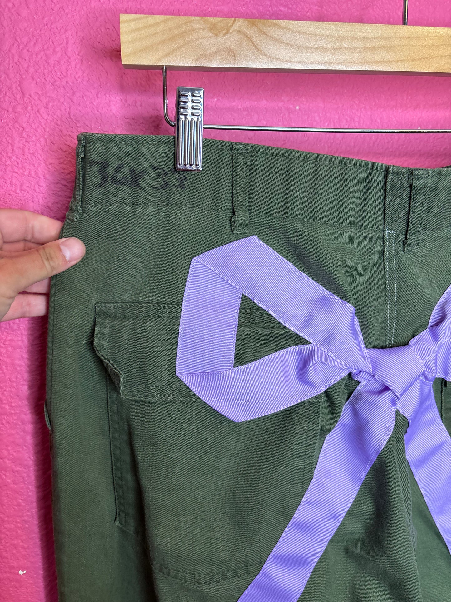 Bow Army Trousers