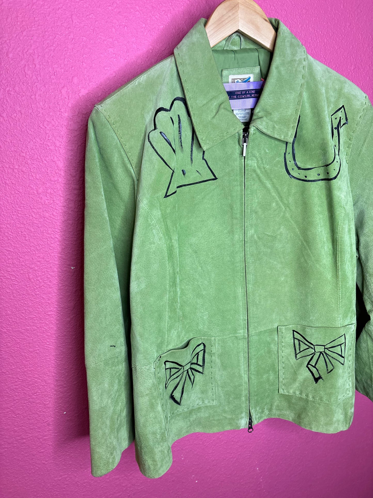 Cowgirl Mermaid Leather Jacket