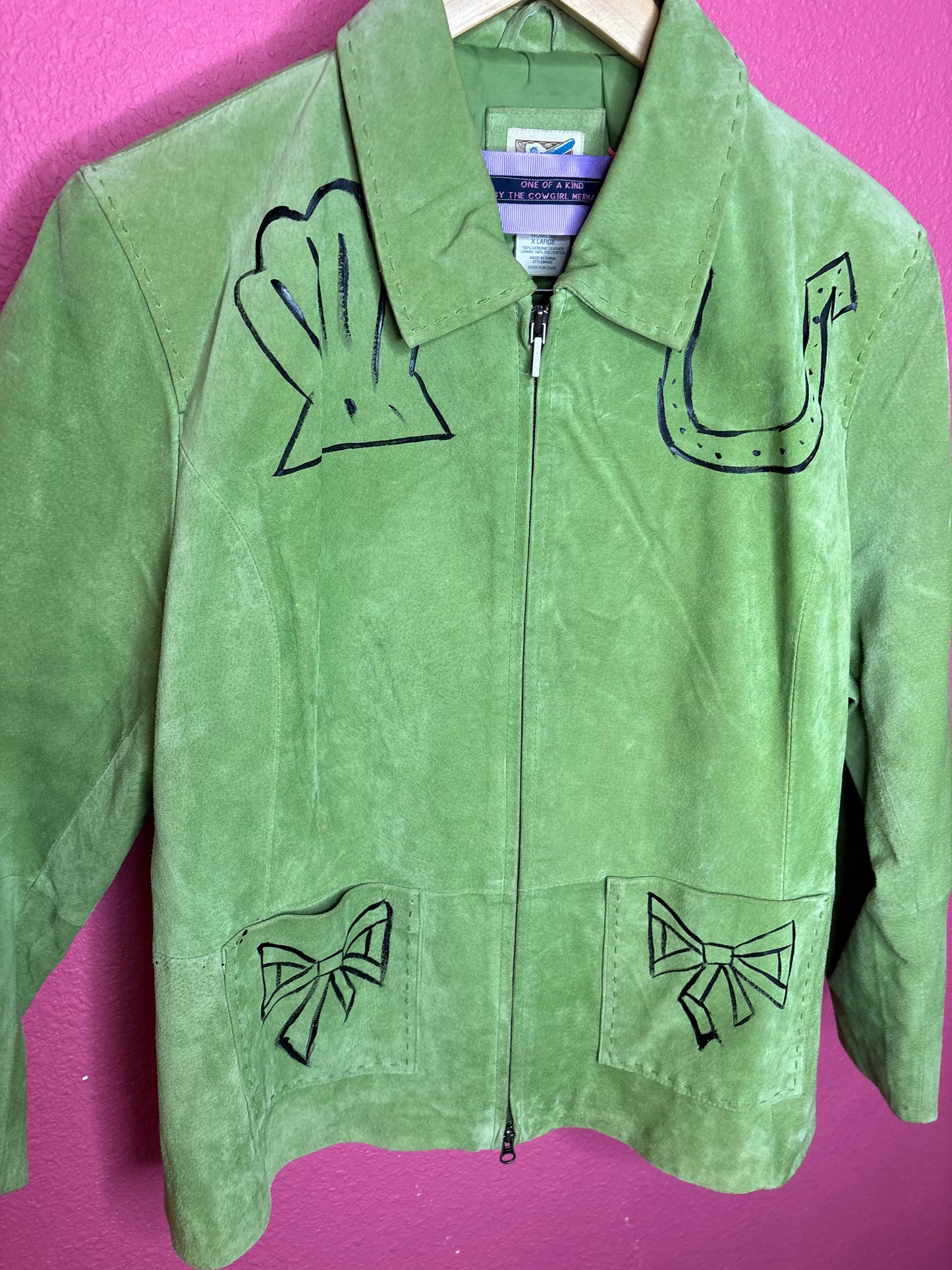Cowgirl Mermaid Leather Jacket