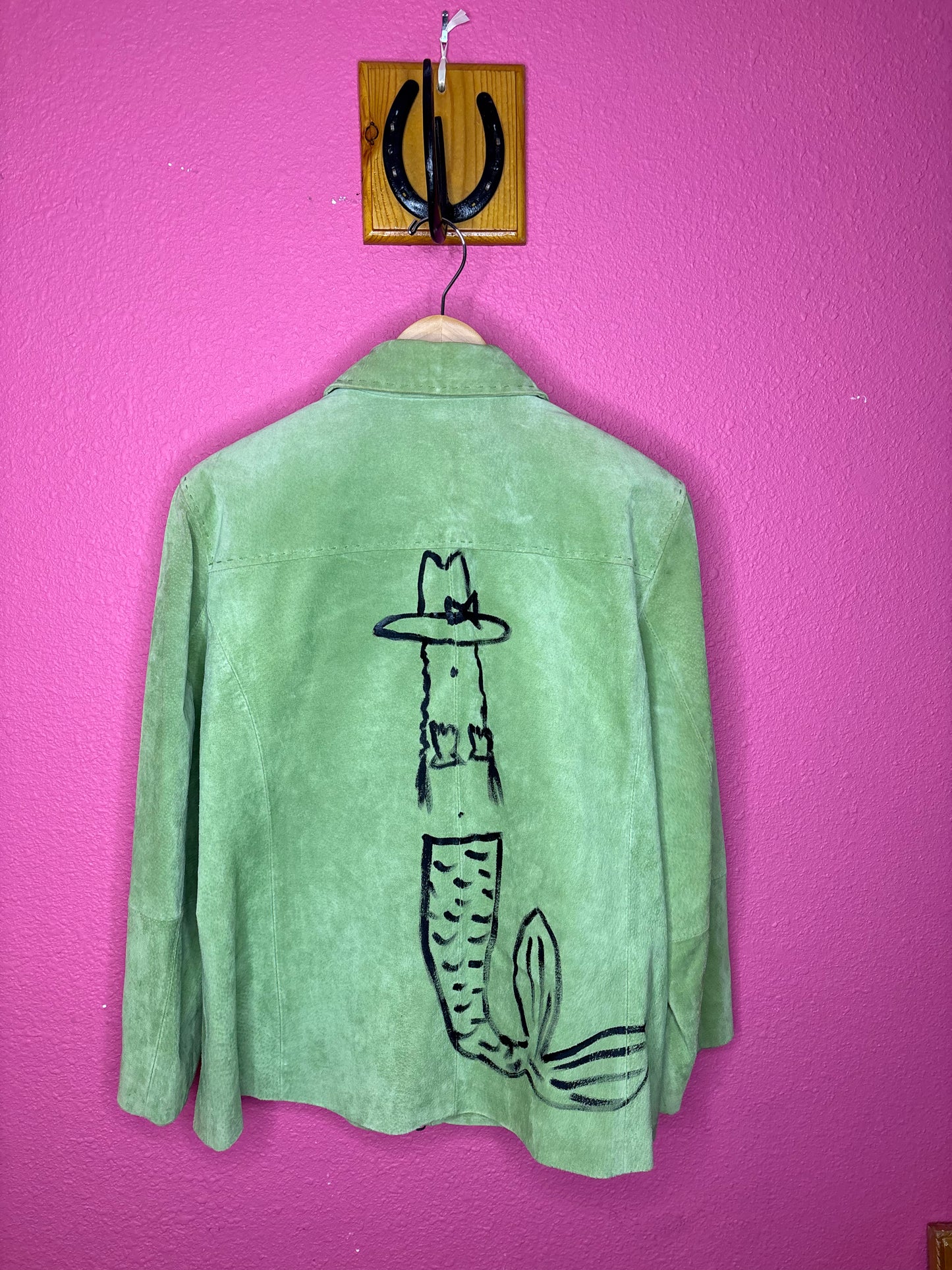 Cowgirl Mermaid Leather Jacket
