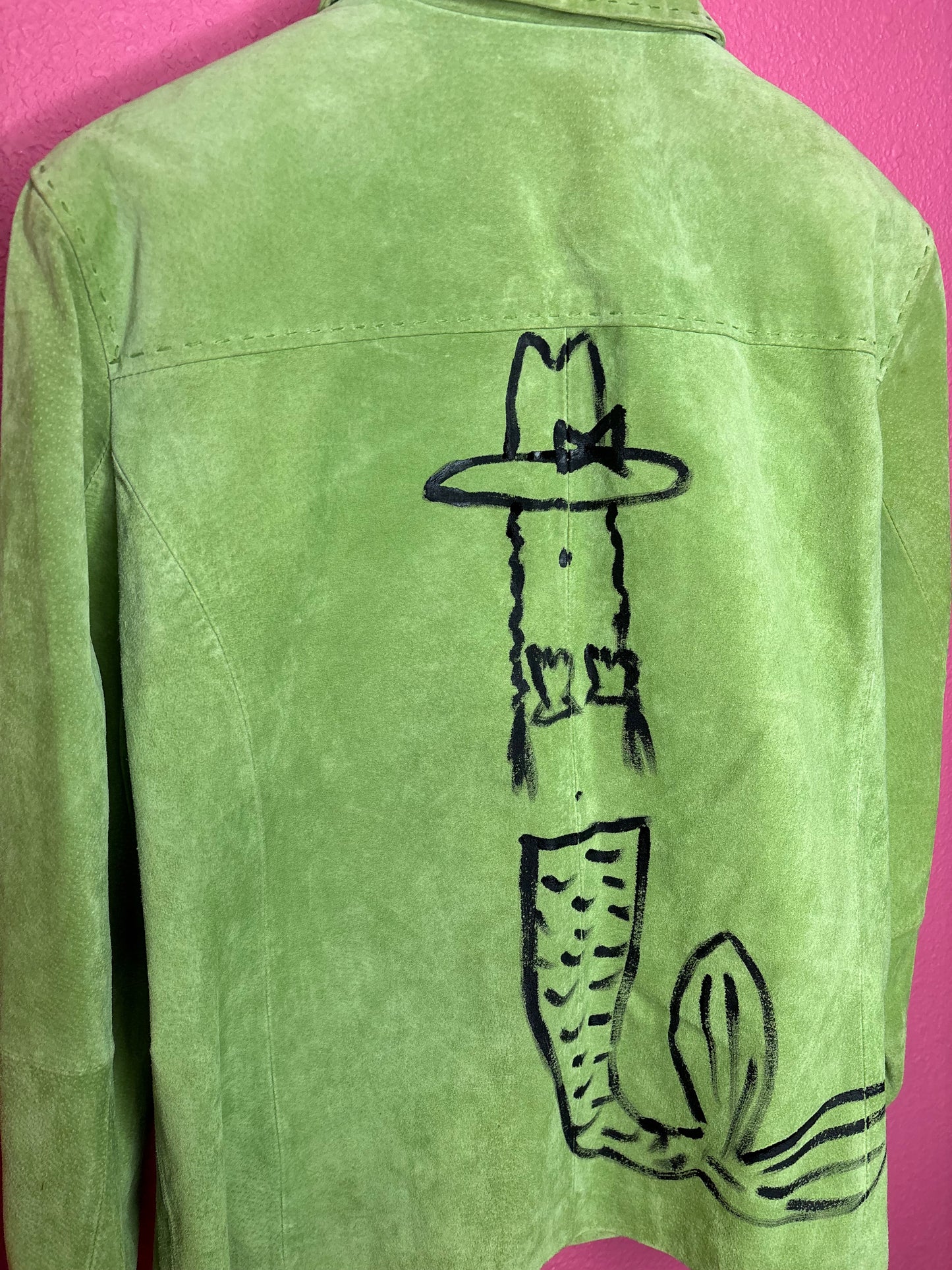 Cowgirl Mermaid Leather Jacket
