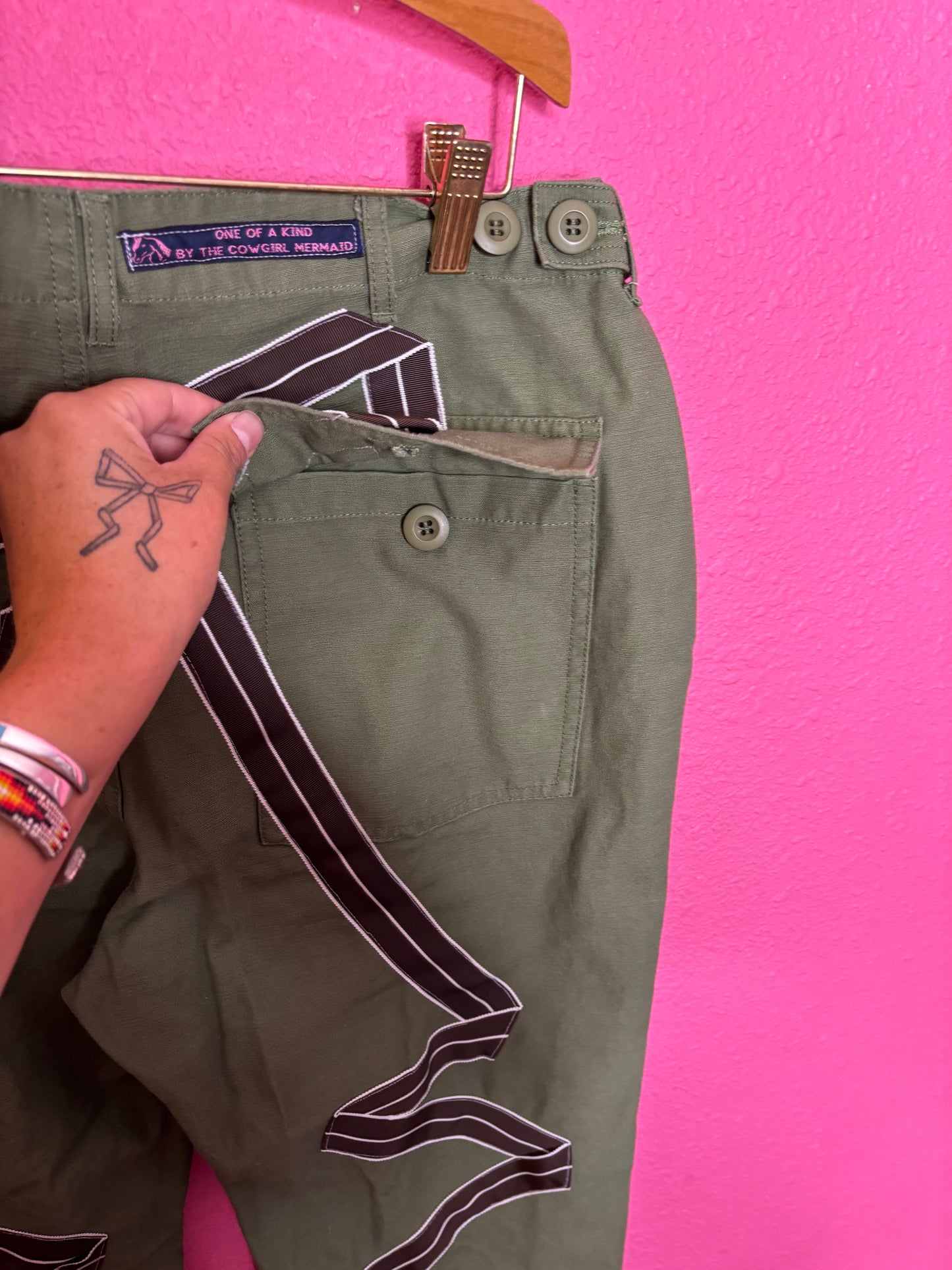 Bow Army Pants