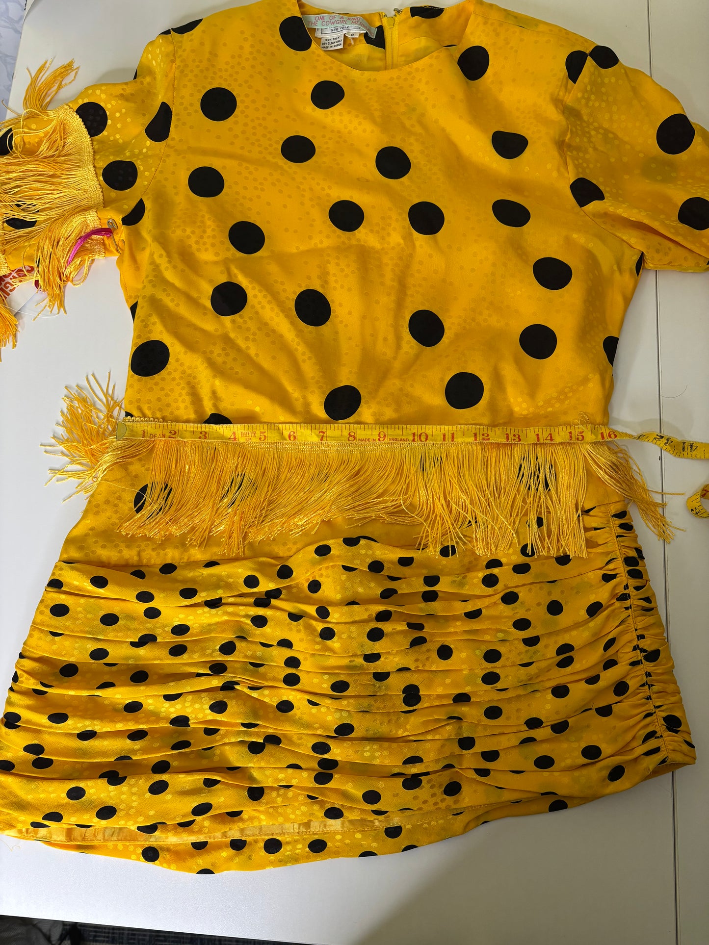 Fringe Dot Party Top/Dress