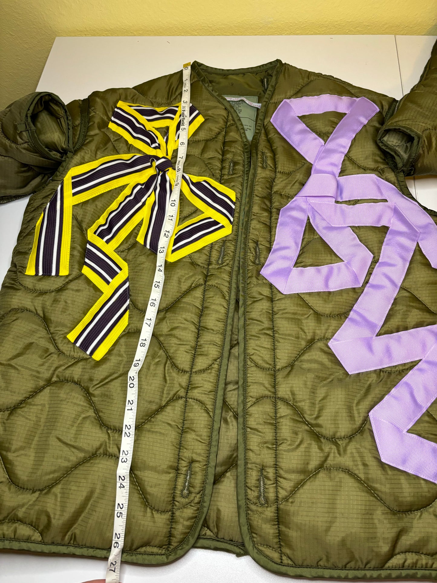 Lavender Racing Stripes