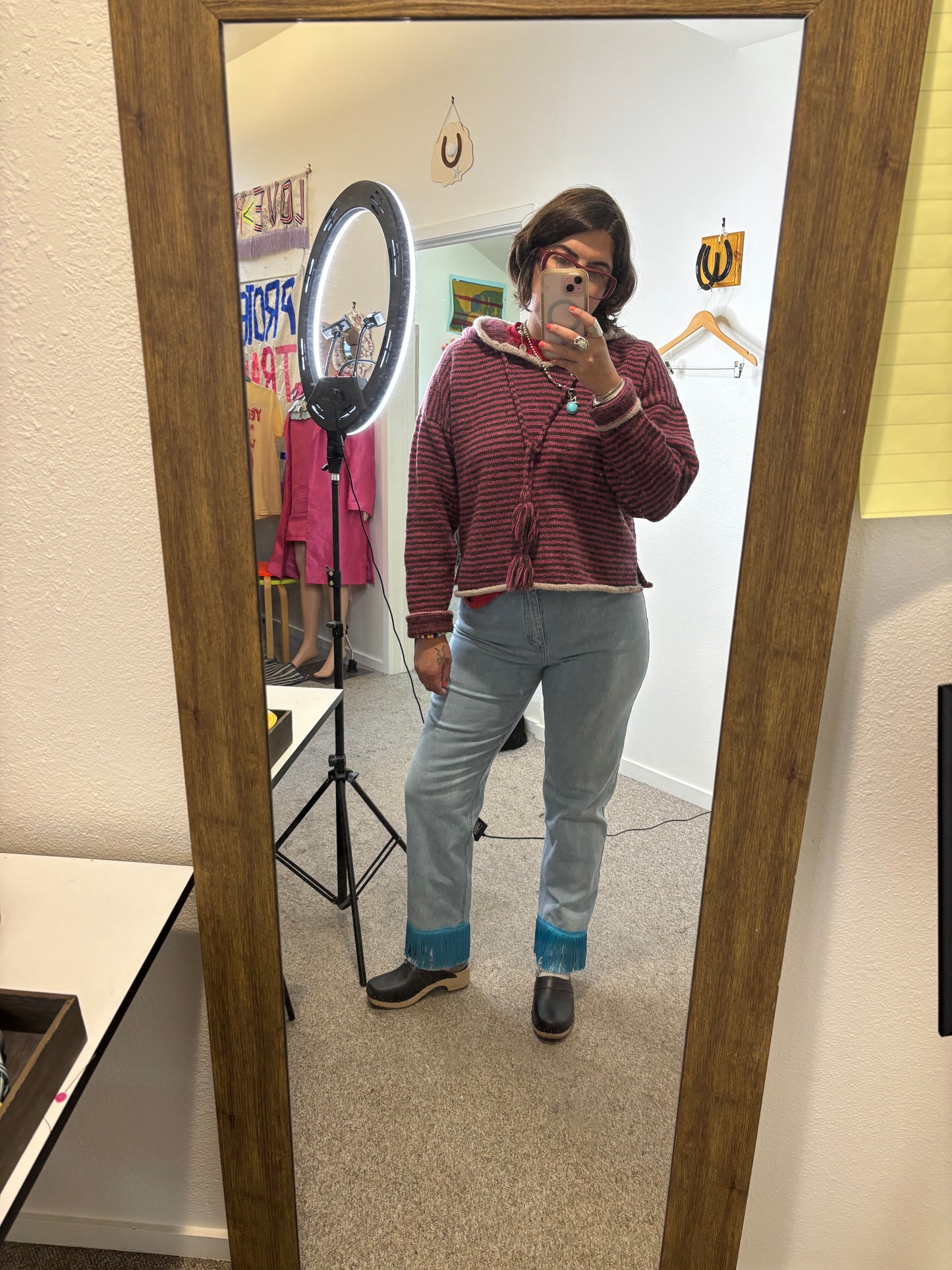 Fringe Jeans Turq