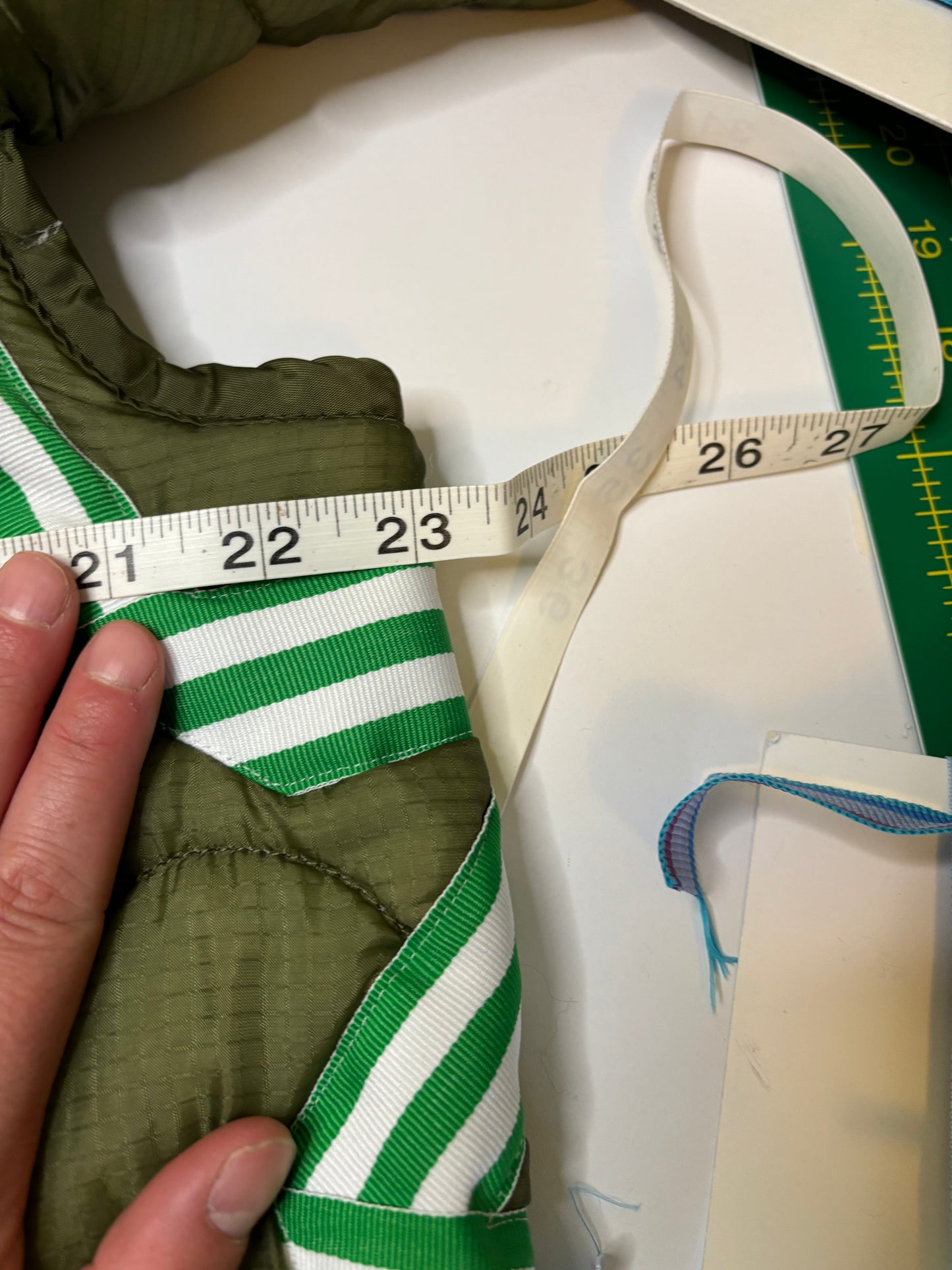 Blues + Green But Stripes