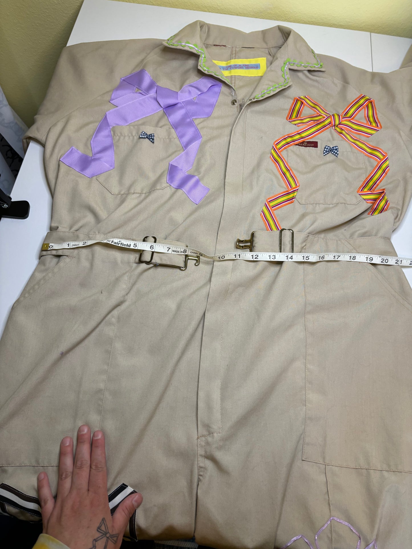 Bow Paint Jumpsuit