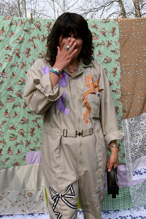 Bow Paint Jumpsuit