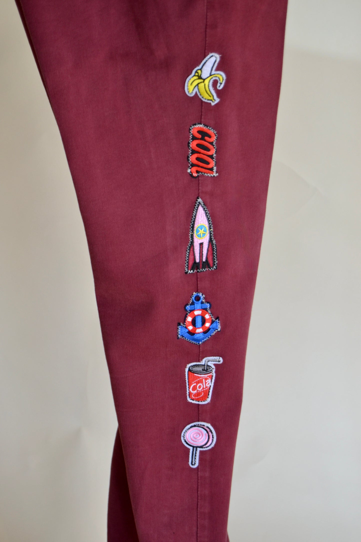 y2k Patched Pants