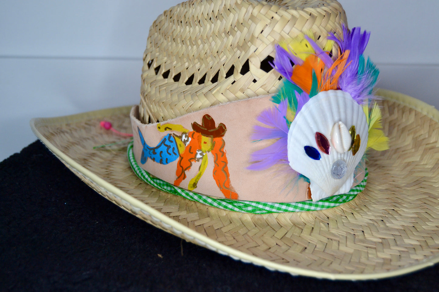 Cowgirl Mermaid Vaca Hat