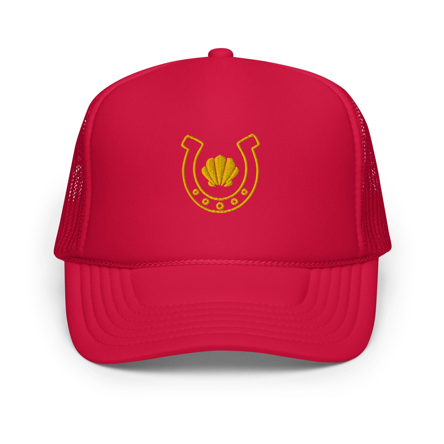 Horseshoe Seashell trucker hat