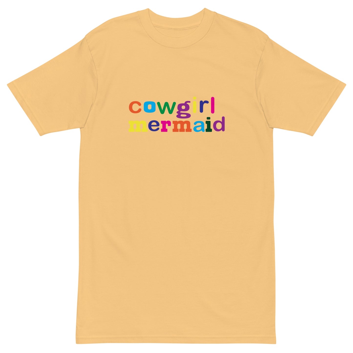 Cowgirl Mermaid Unisex heavyweight tee