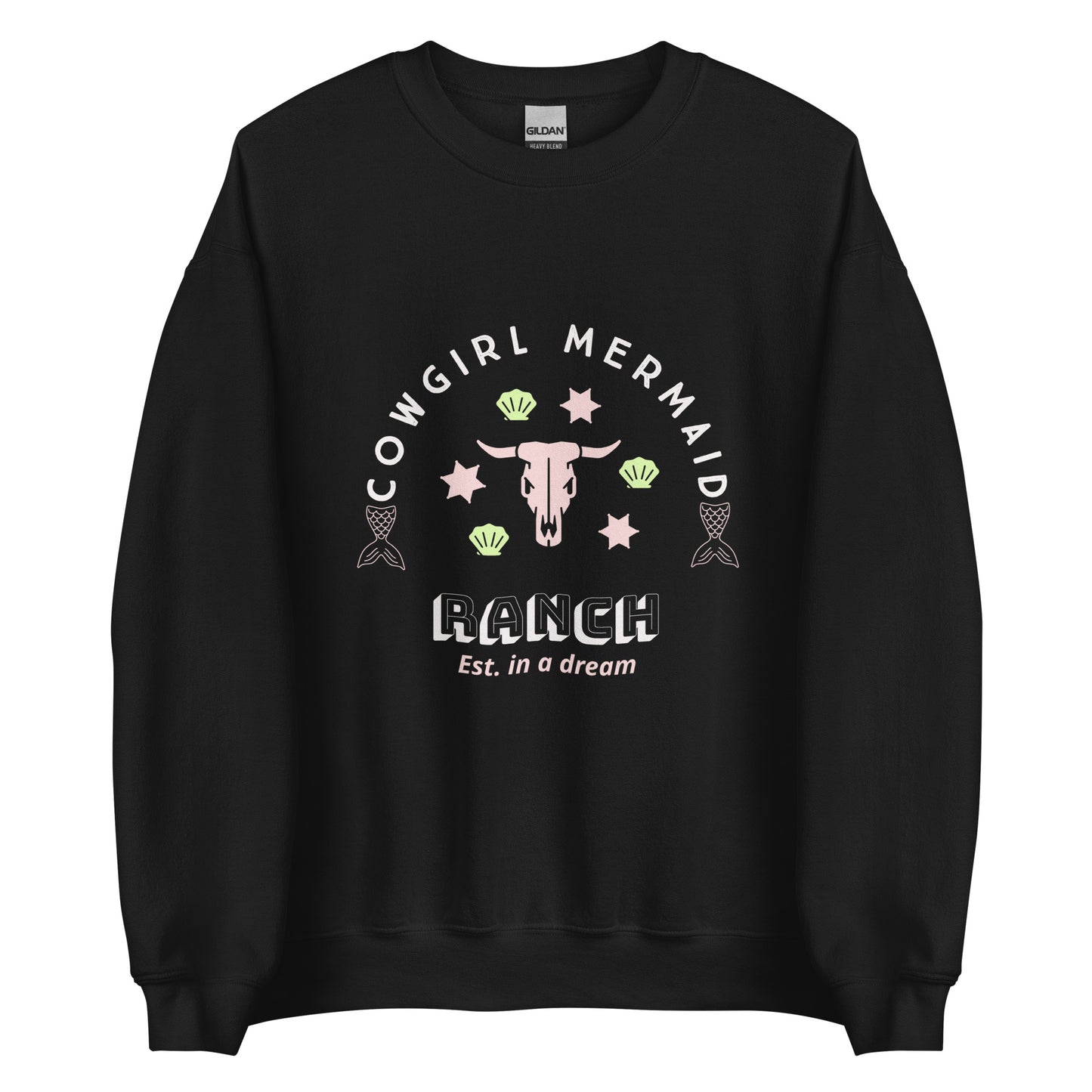 Cowgirl Mermaid's Ranch Unisex Sweatshirt