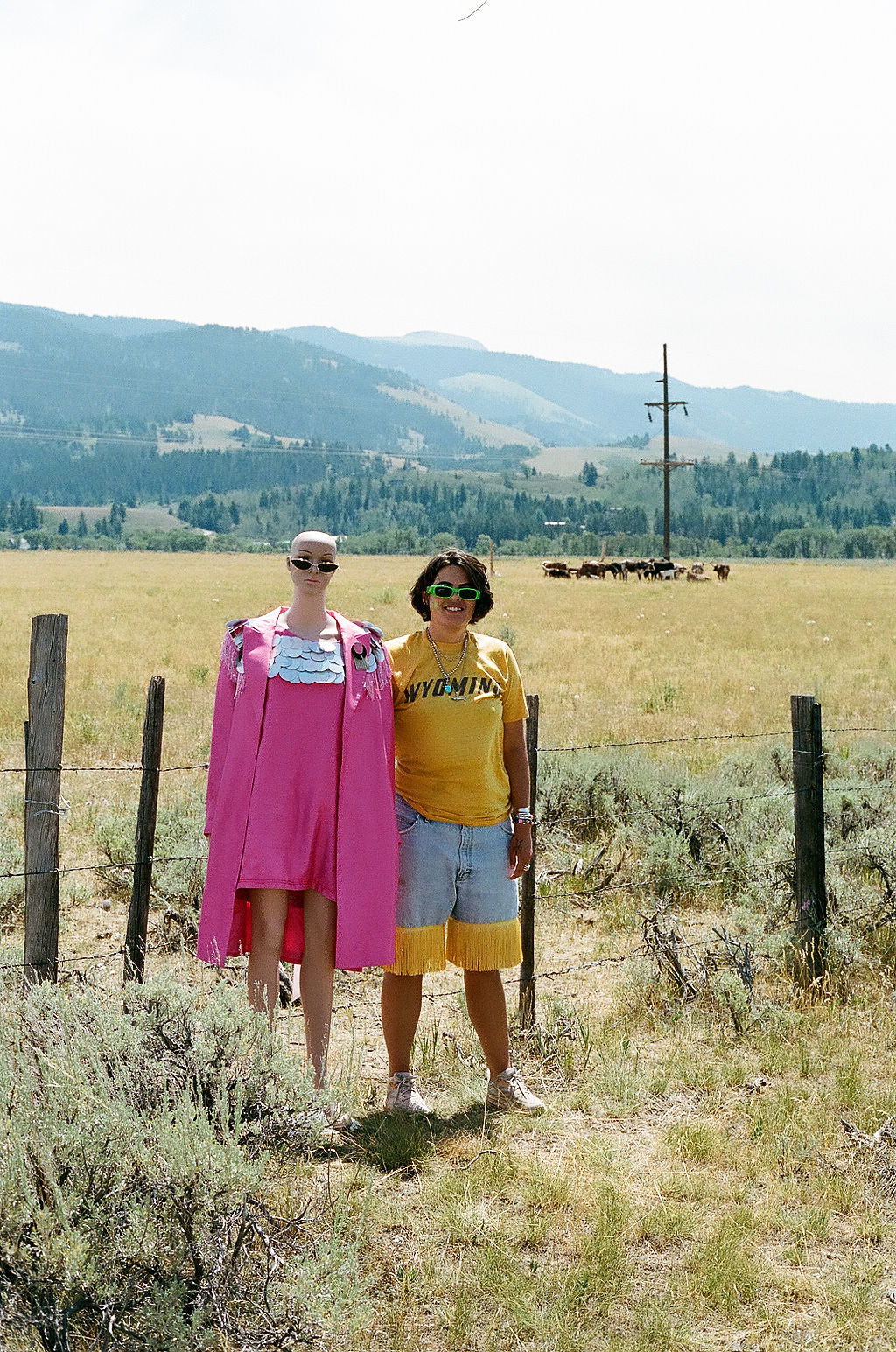 What does a Cowgirl Mermaid wear on vacation to Jackson Hole?