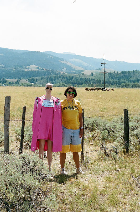 What does a Cowgirl Mermaid wear on vacation to Jackson Hole?