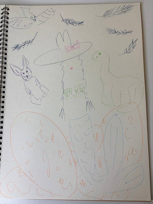 Dinos, Rabbits, Eggs OH MY!!