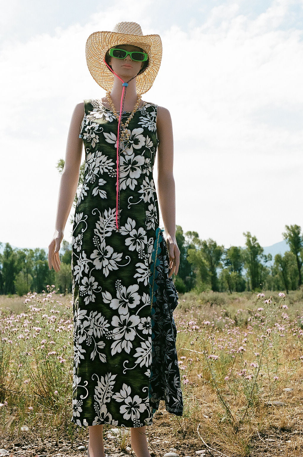 Hawaiian Flower Dress