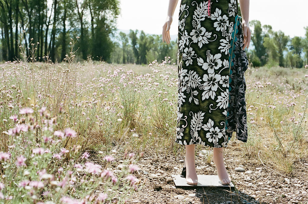 Hawaiian Flower Dress