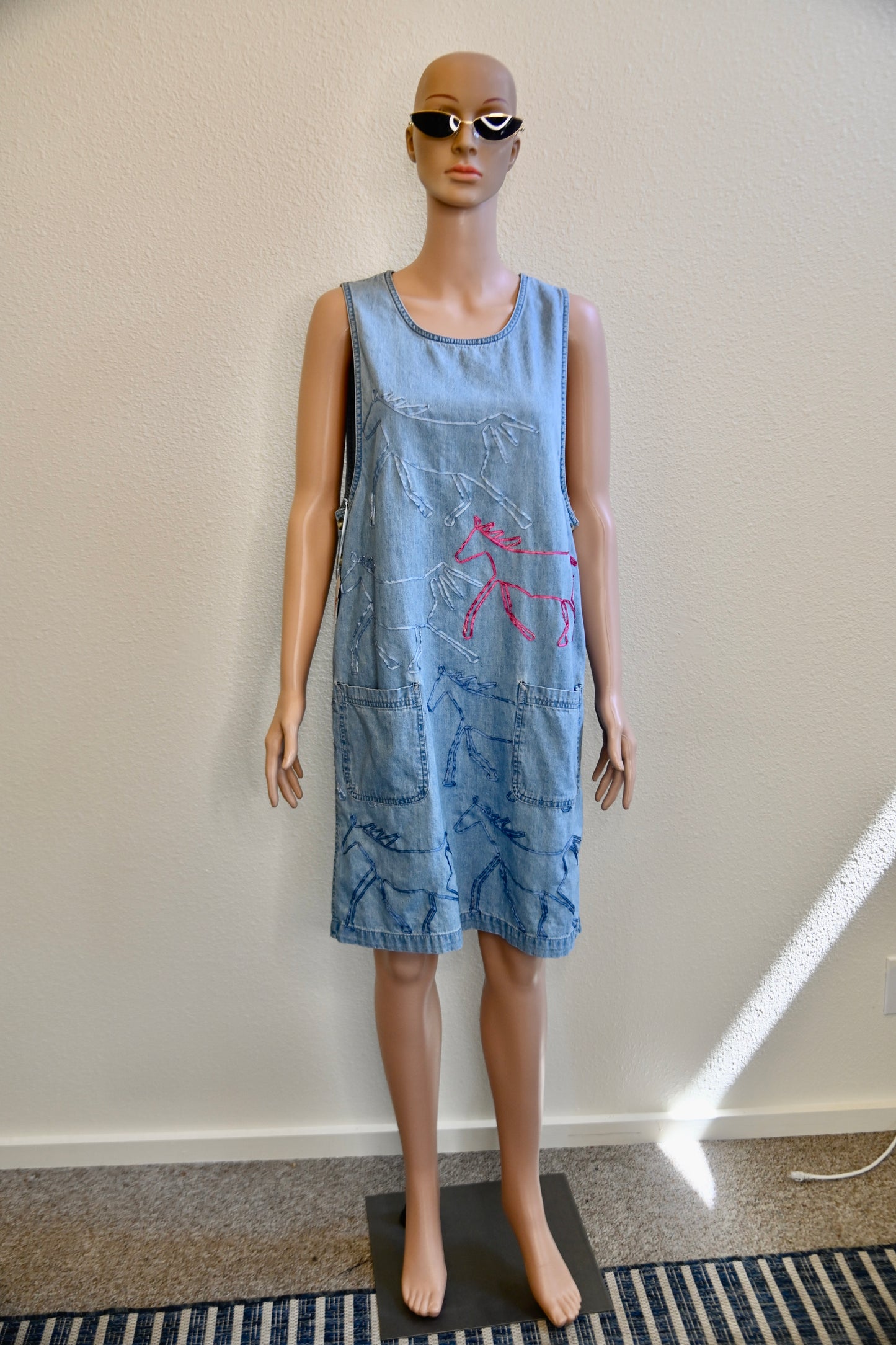 Horse Denim Dress
