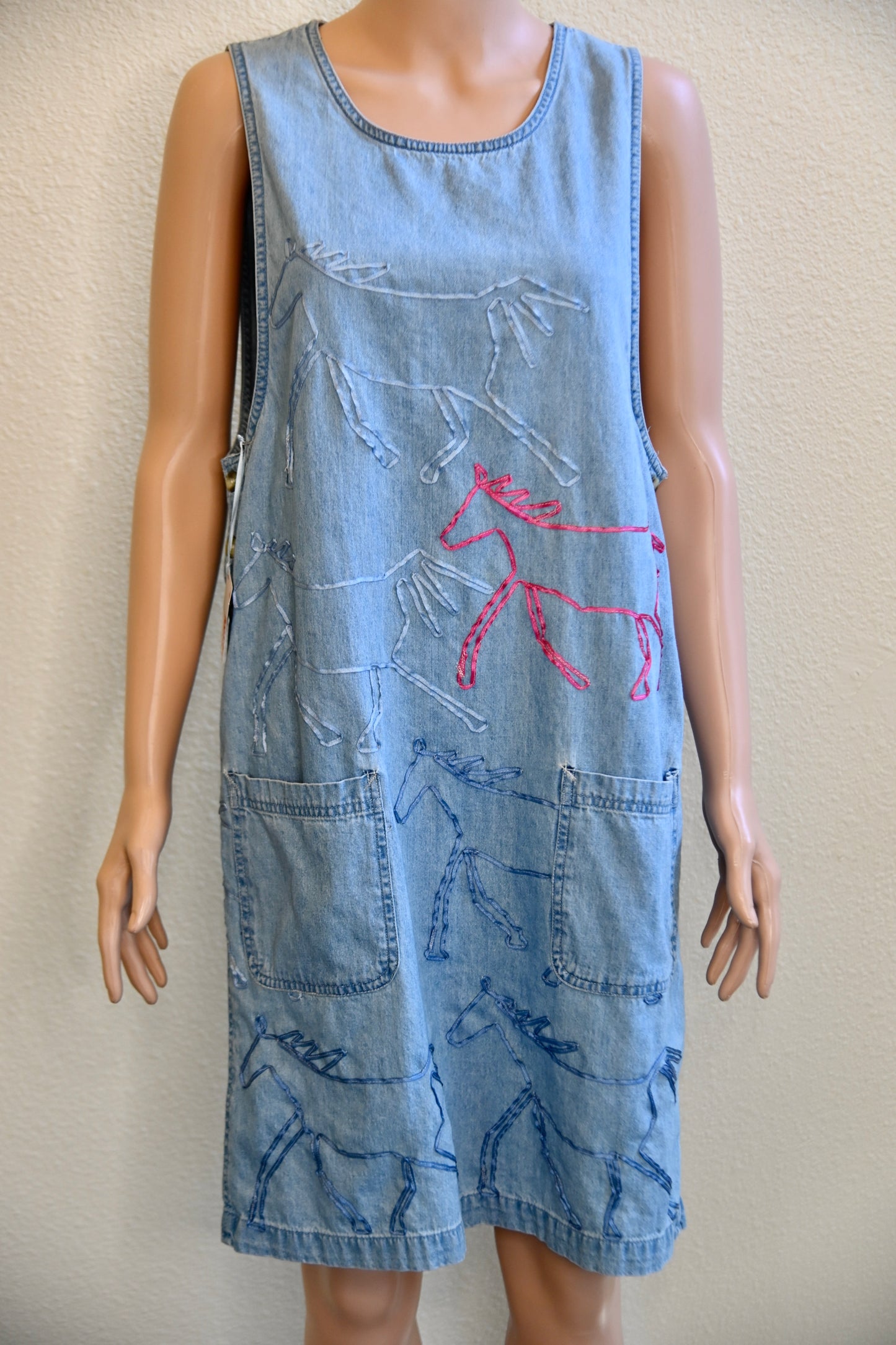 Horse Denim Dress