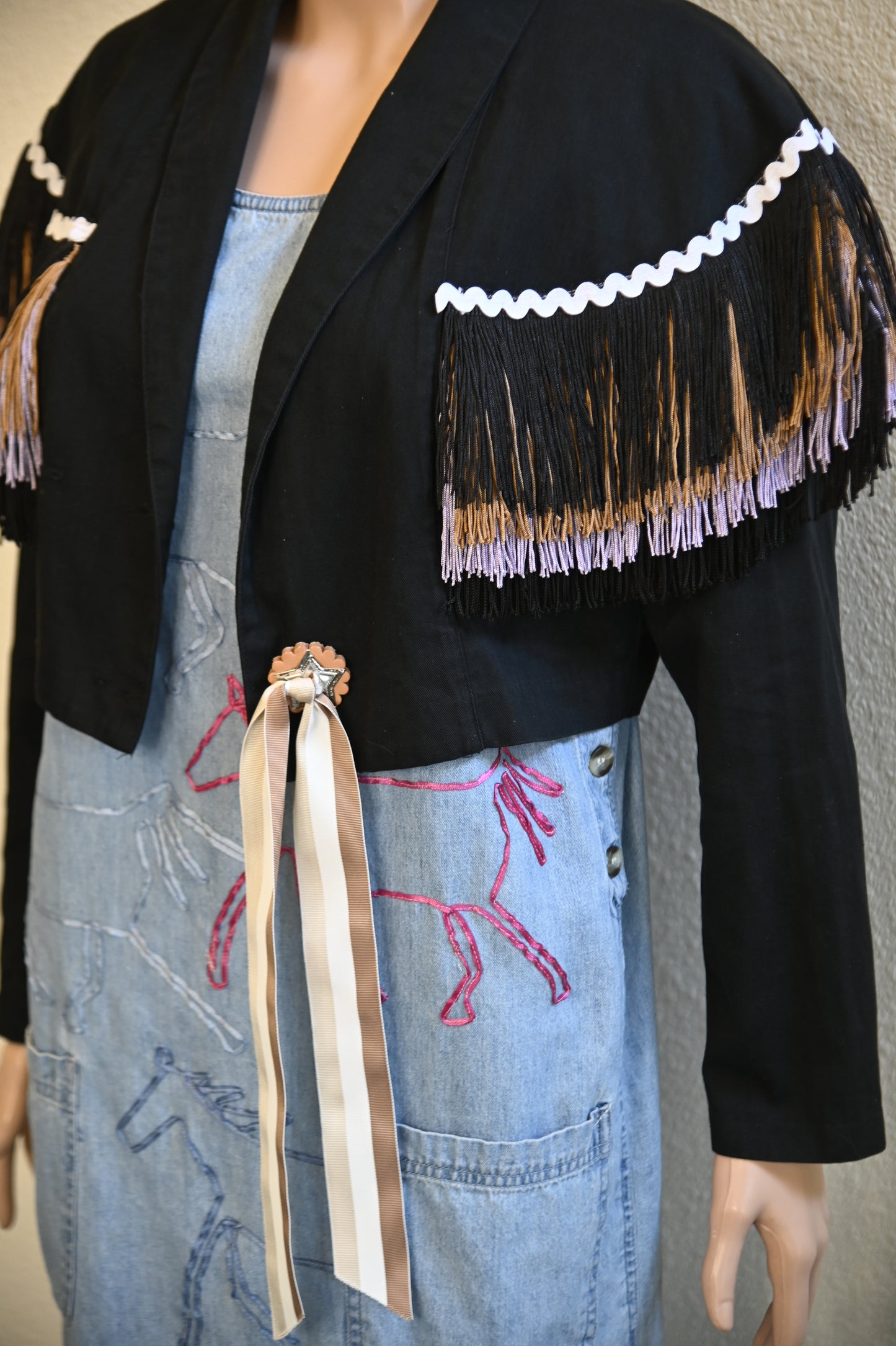 Fringe Crop Jacket
