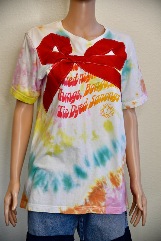 Tie Dye Bow Tee