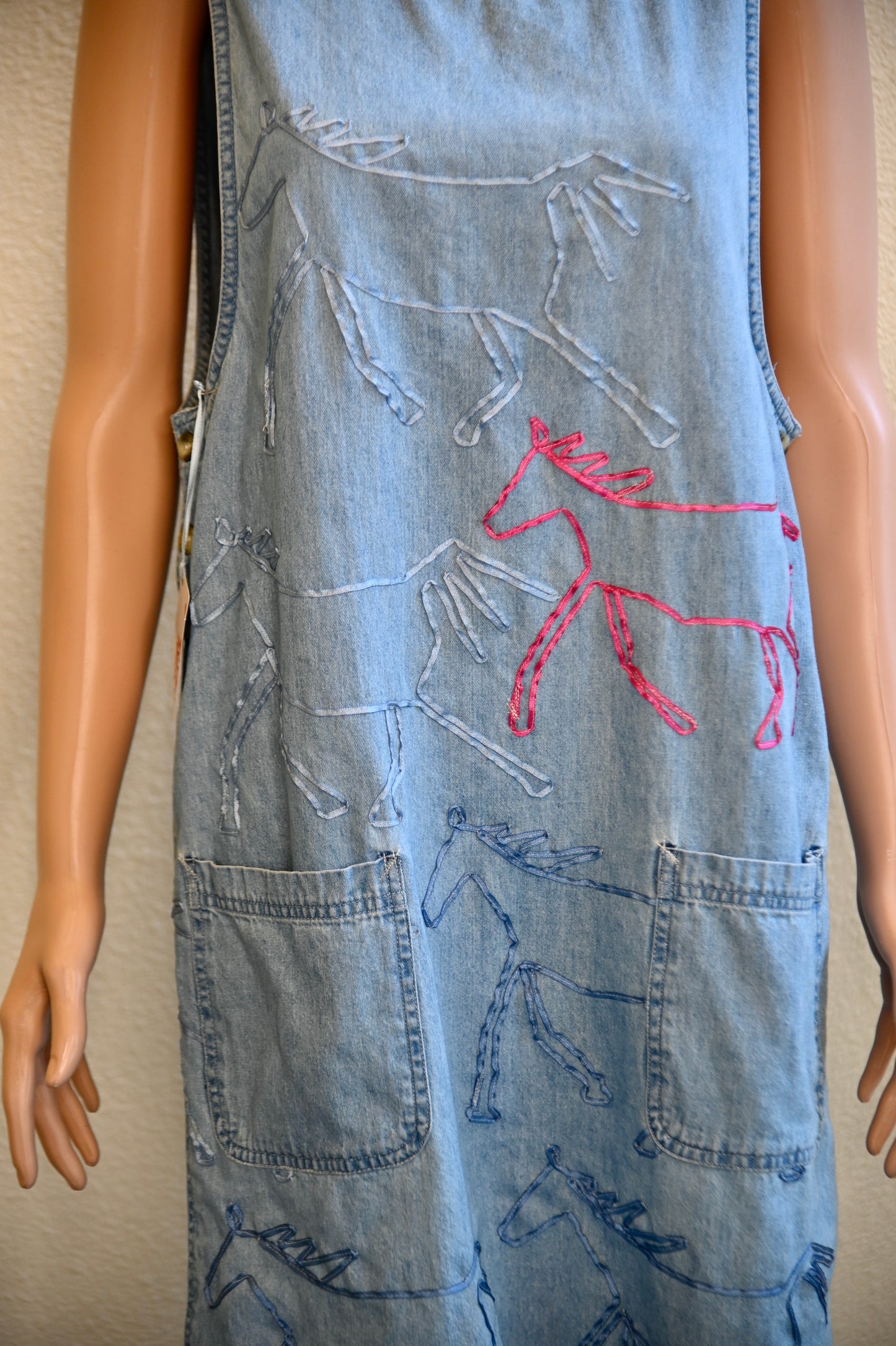Horse Denim Dress