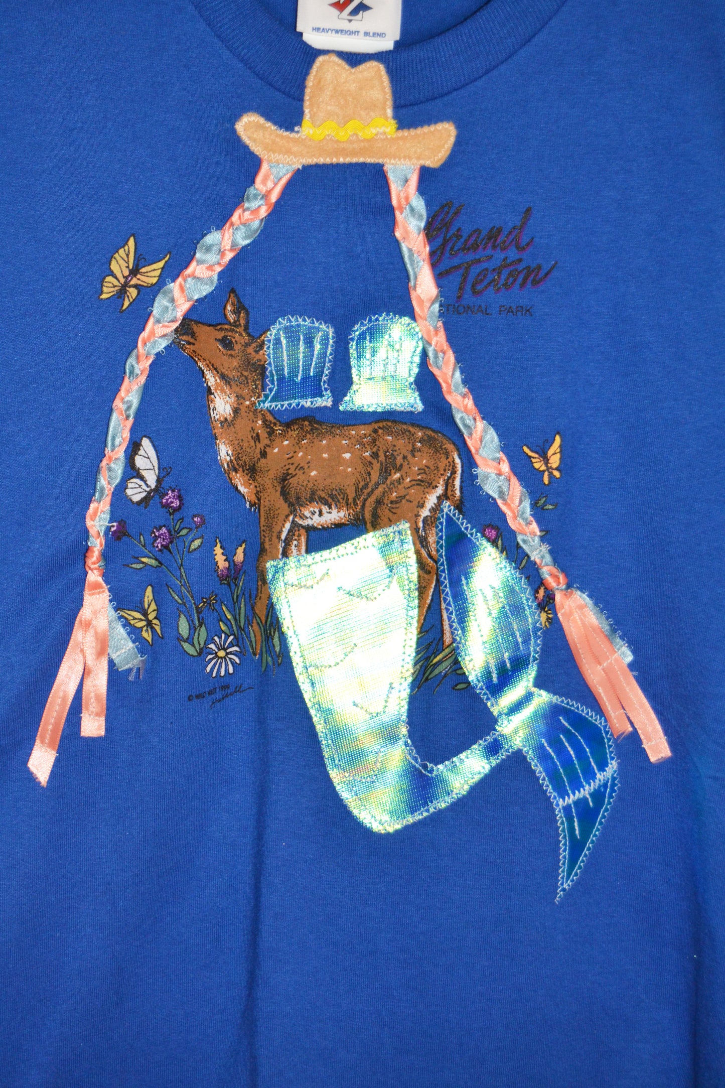 Cowgirl Mermaid Bambi Tee