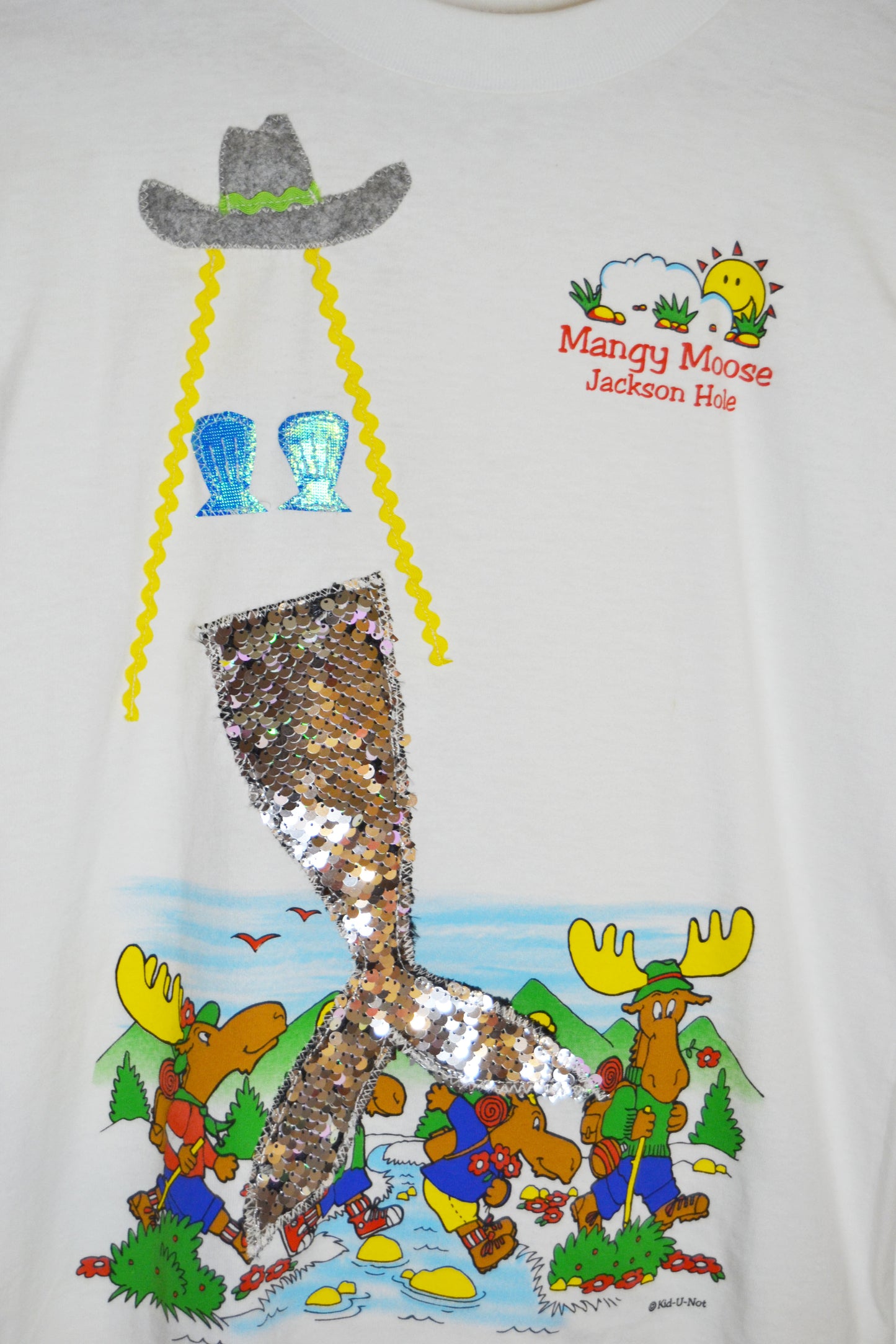 Cowgirl Mermaid Moose Friends Tee