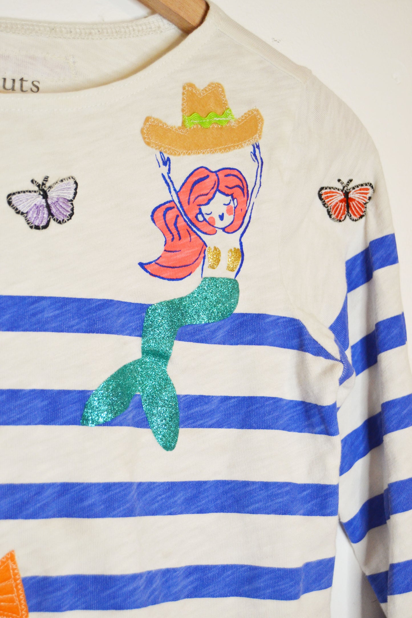 Cowgirl Mermaid Fish Friends Tee