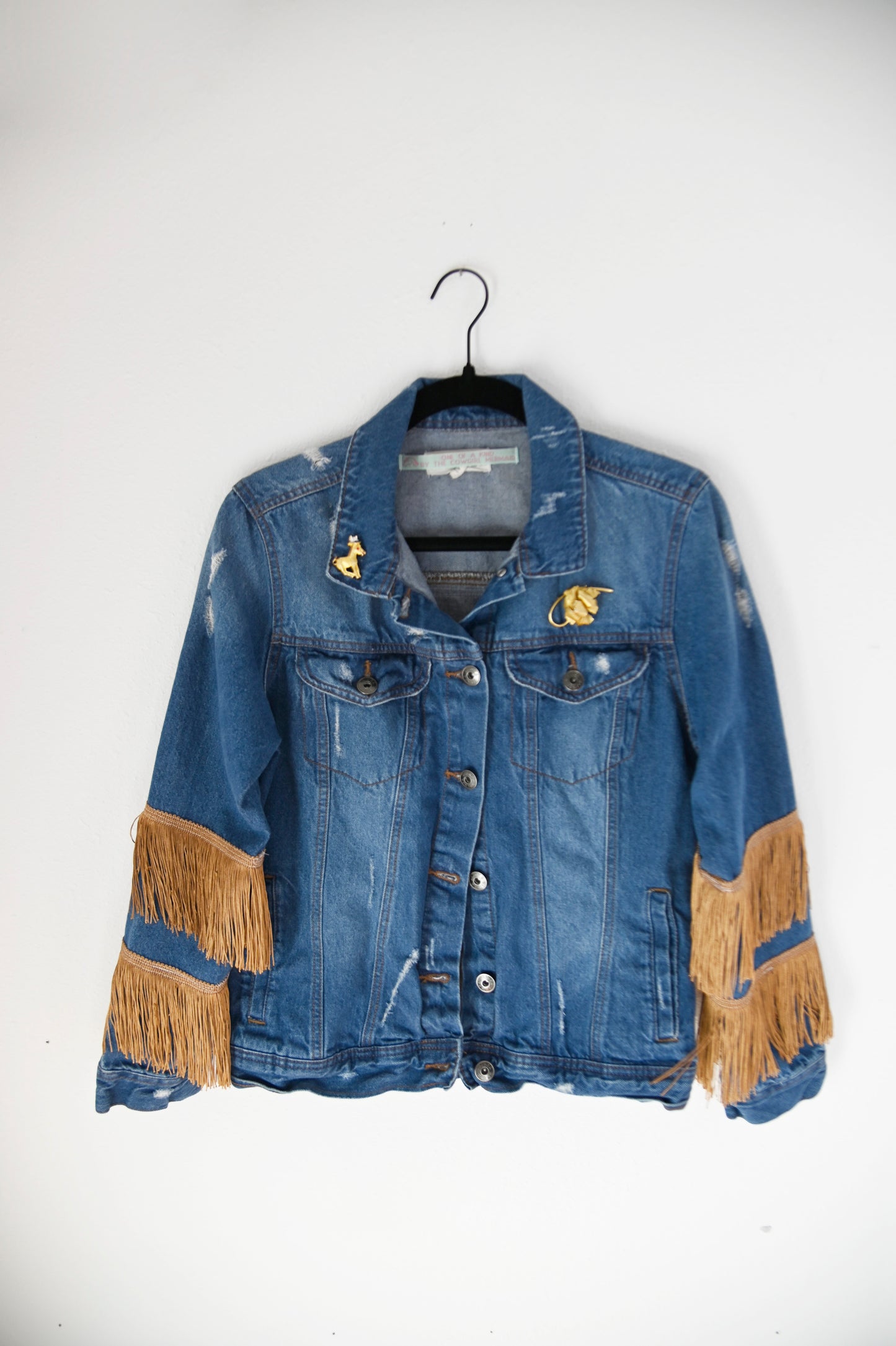 Fringe Denim Jacket