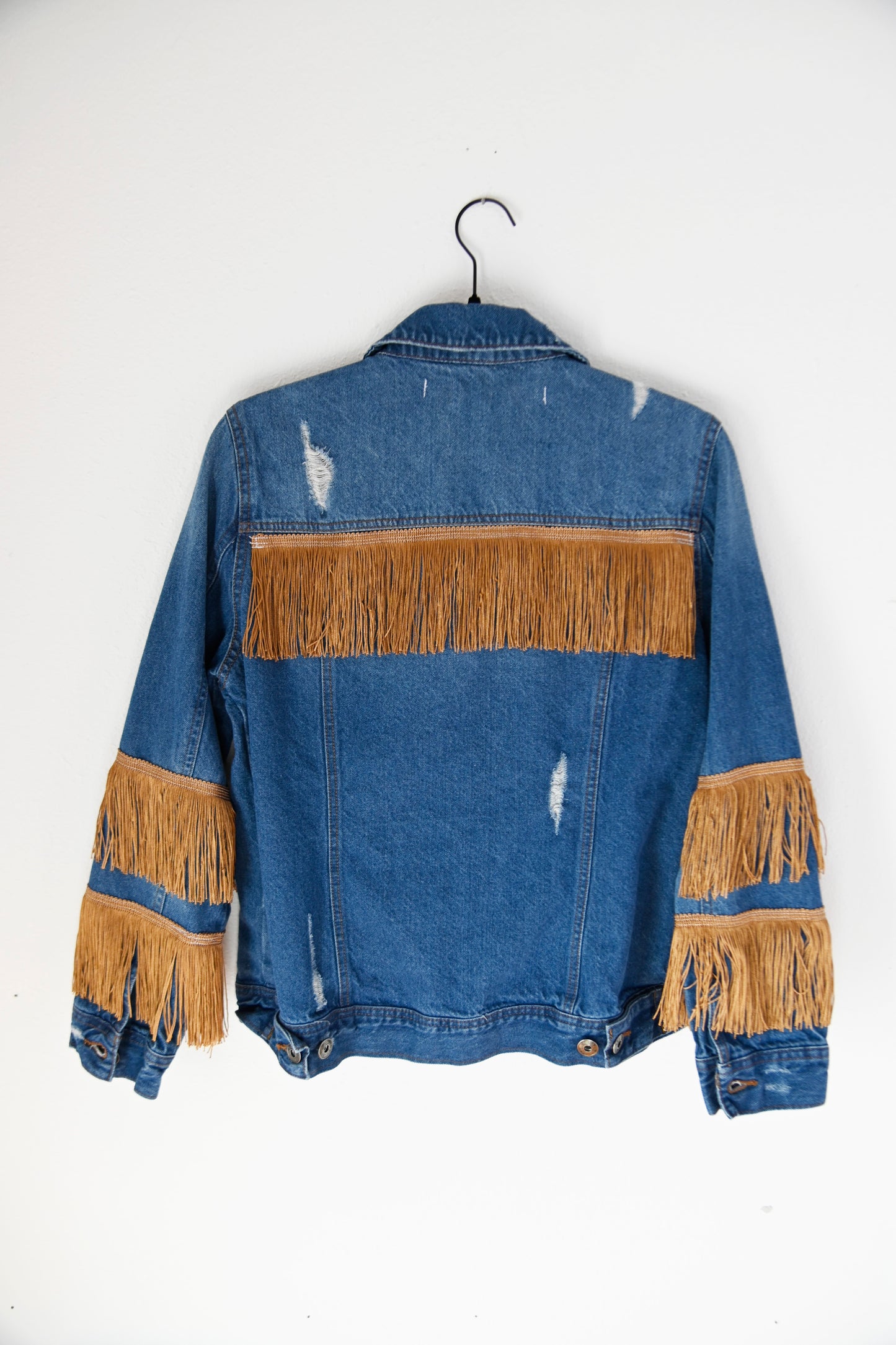 Fringe Denim Jacket