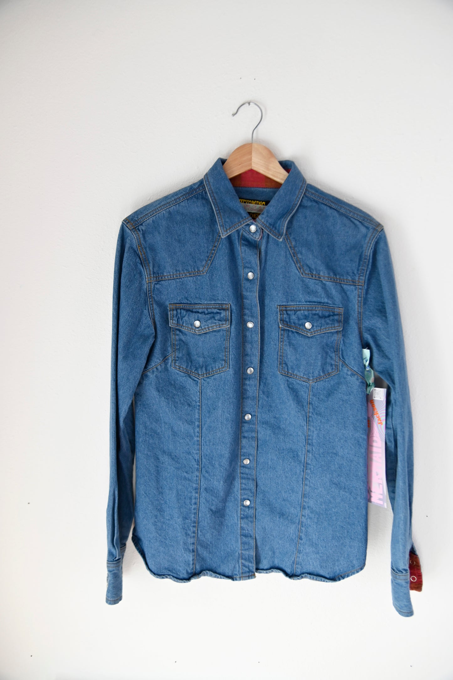 Denim Fringe Shirt