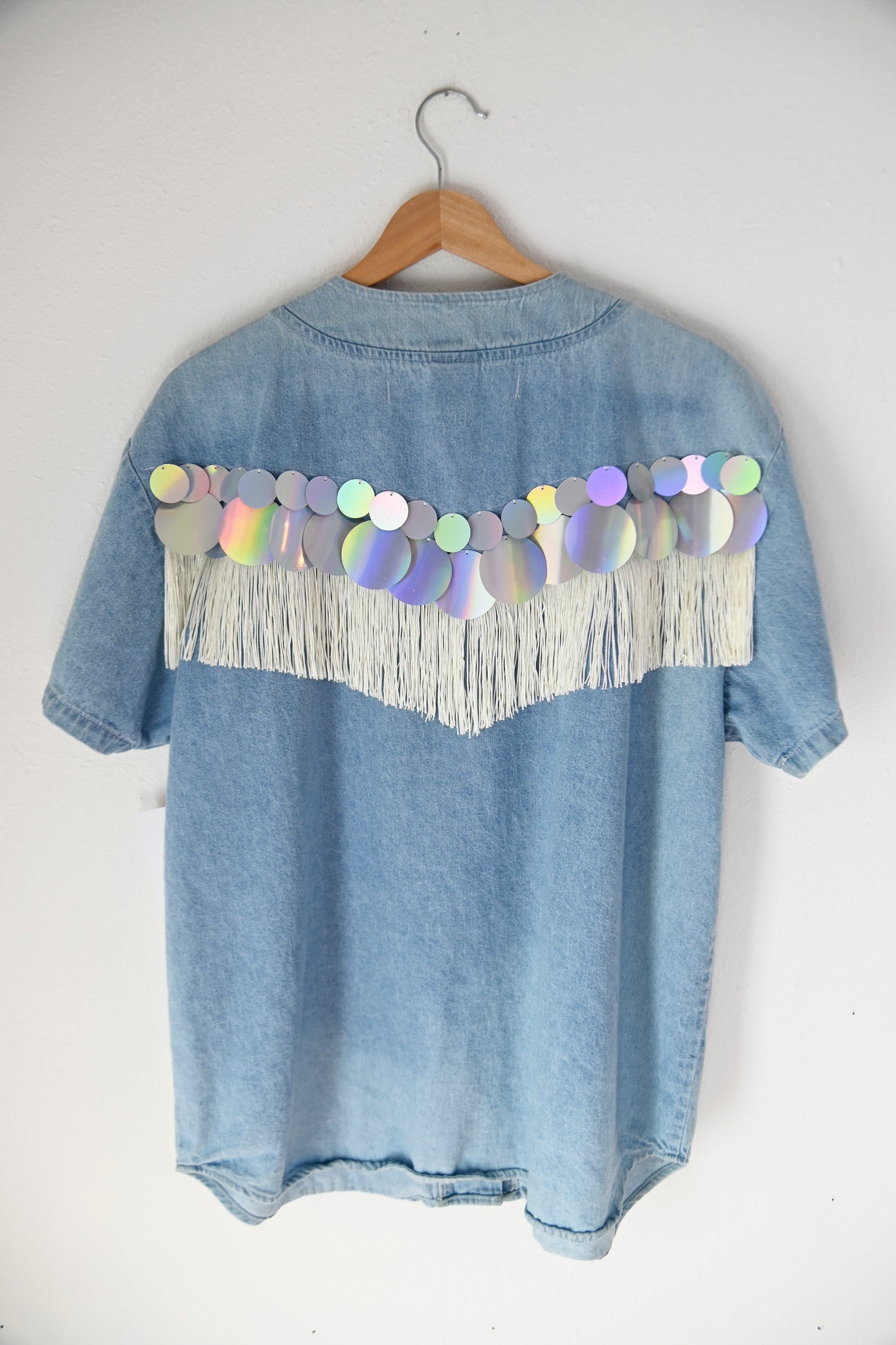 Sparkle Denim Shirt