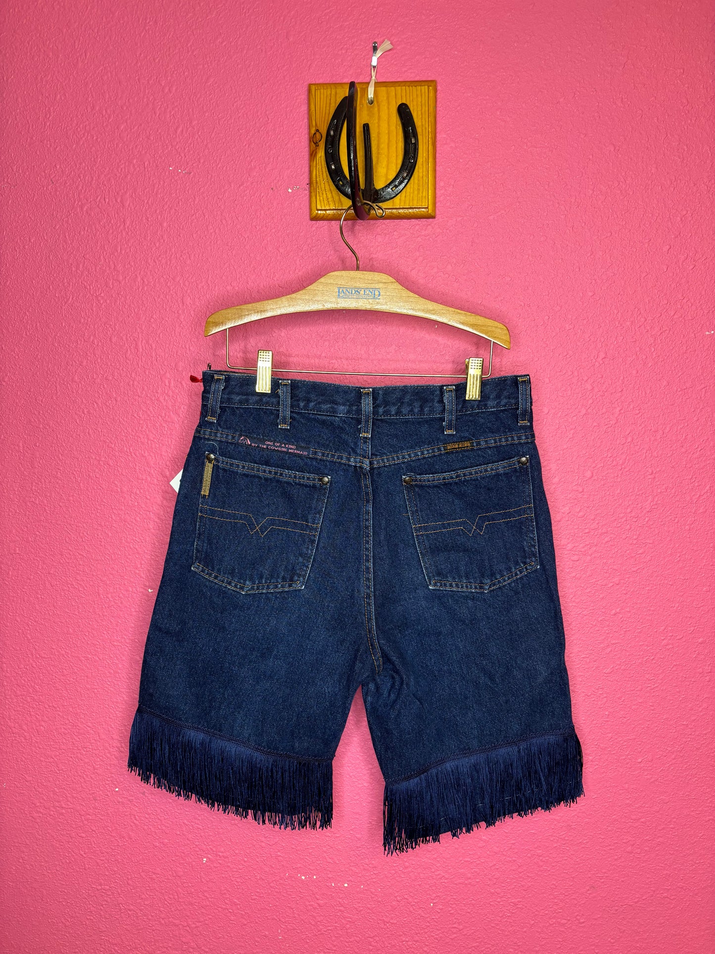 Indigo Navy Fringe